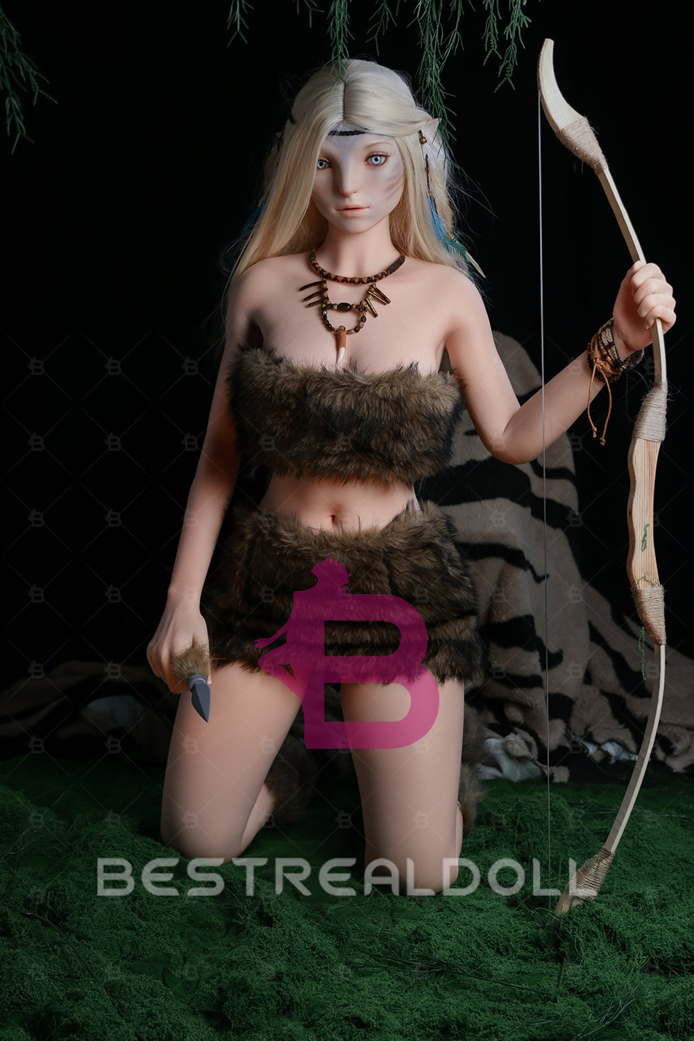 Eos 170cm M52 Solf Silicone ROS Head Sex Doll Full Silicone Fantasy Blonde Anime Adult Love Doll