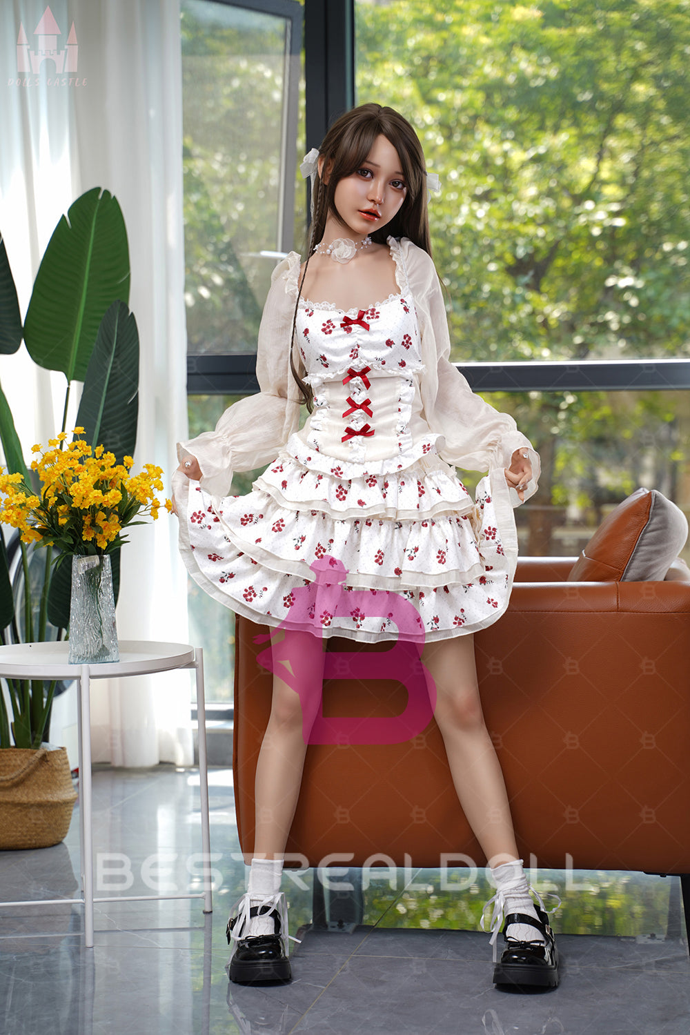 US Stock - Briar 158cm B S21 Full Silicone ROS Head Sex Doll Natural Skin Oral Sex Love Doll