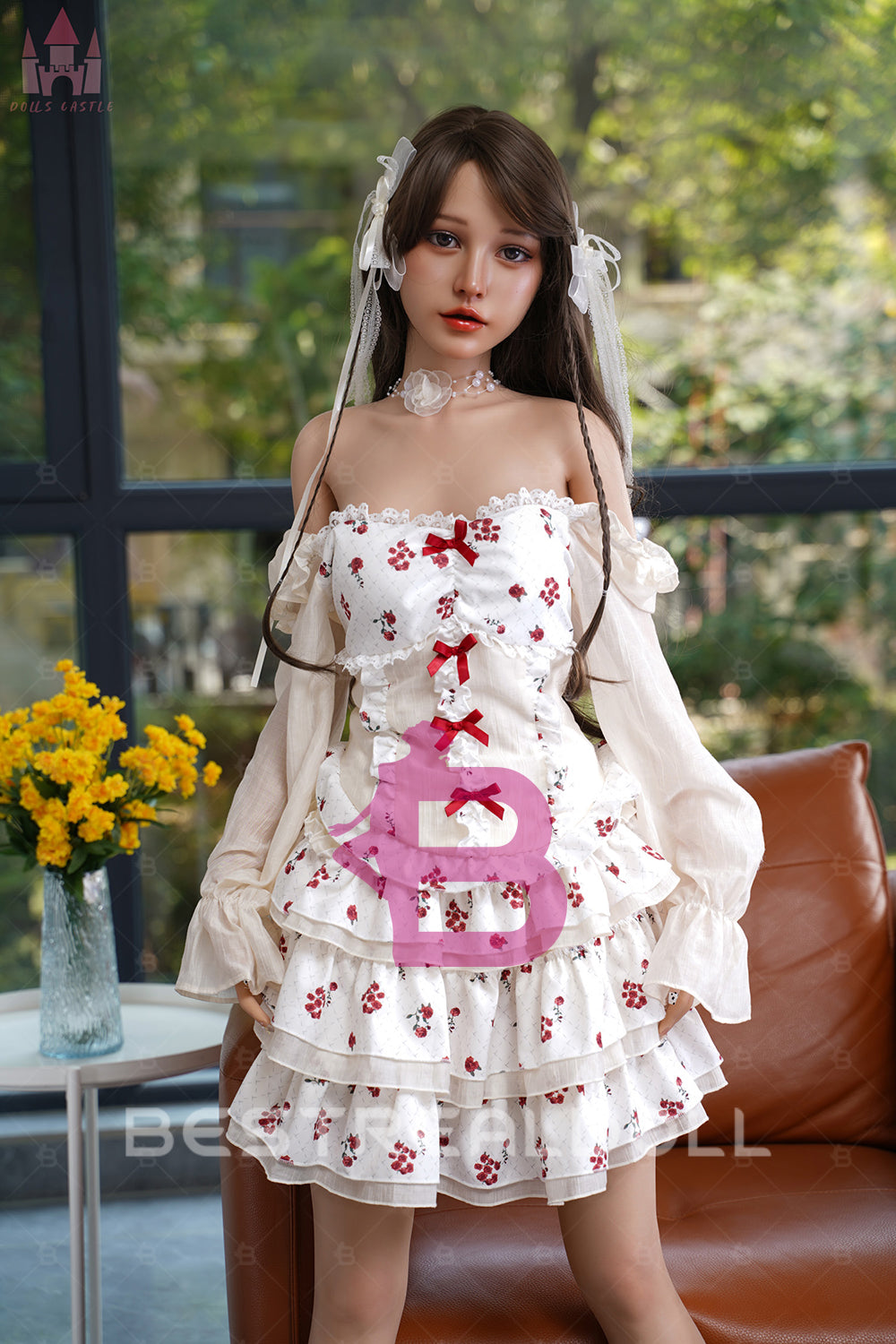 US Stock - Briar 158cm B S21 Full Silicone ROS Head Sex Doll Natural Skin Oral Sex Love Doll