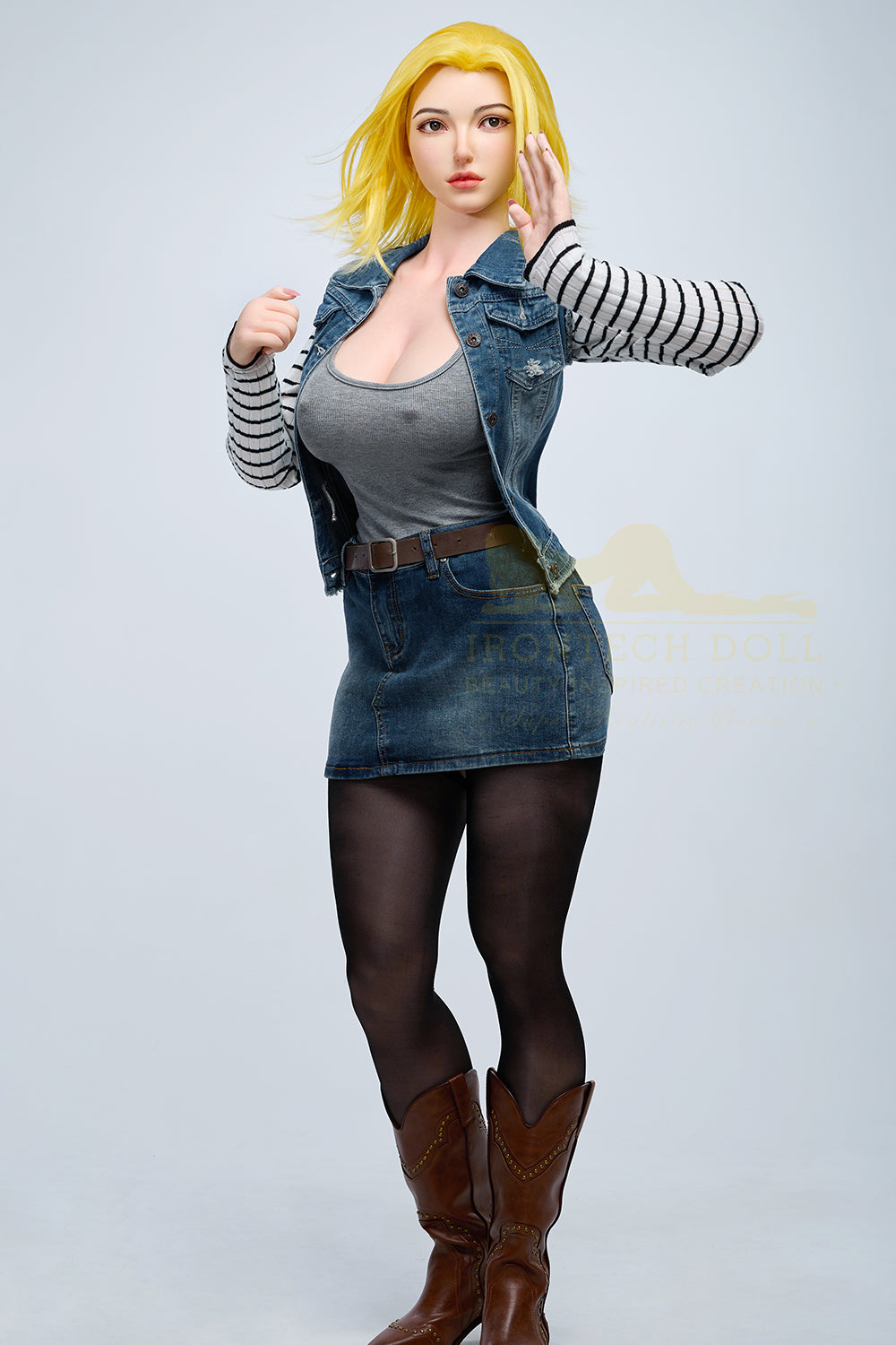 Irontechdoll Katie 159cm S41 Natural Skin Sex Doll Full Silicone Realistic Adult Love Doll