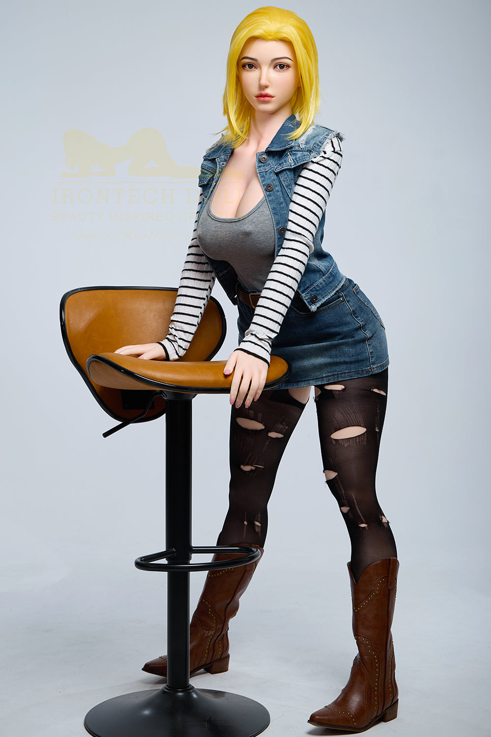 Irontechdoll Katie 159cm S41 Natural Skin Sex Doll Full Silicone Realistic Adult Love Doll