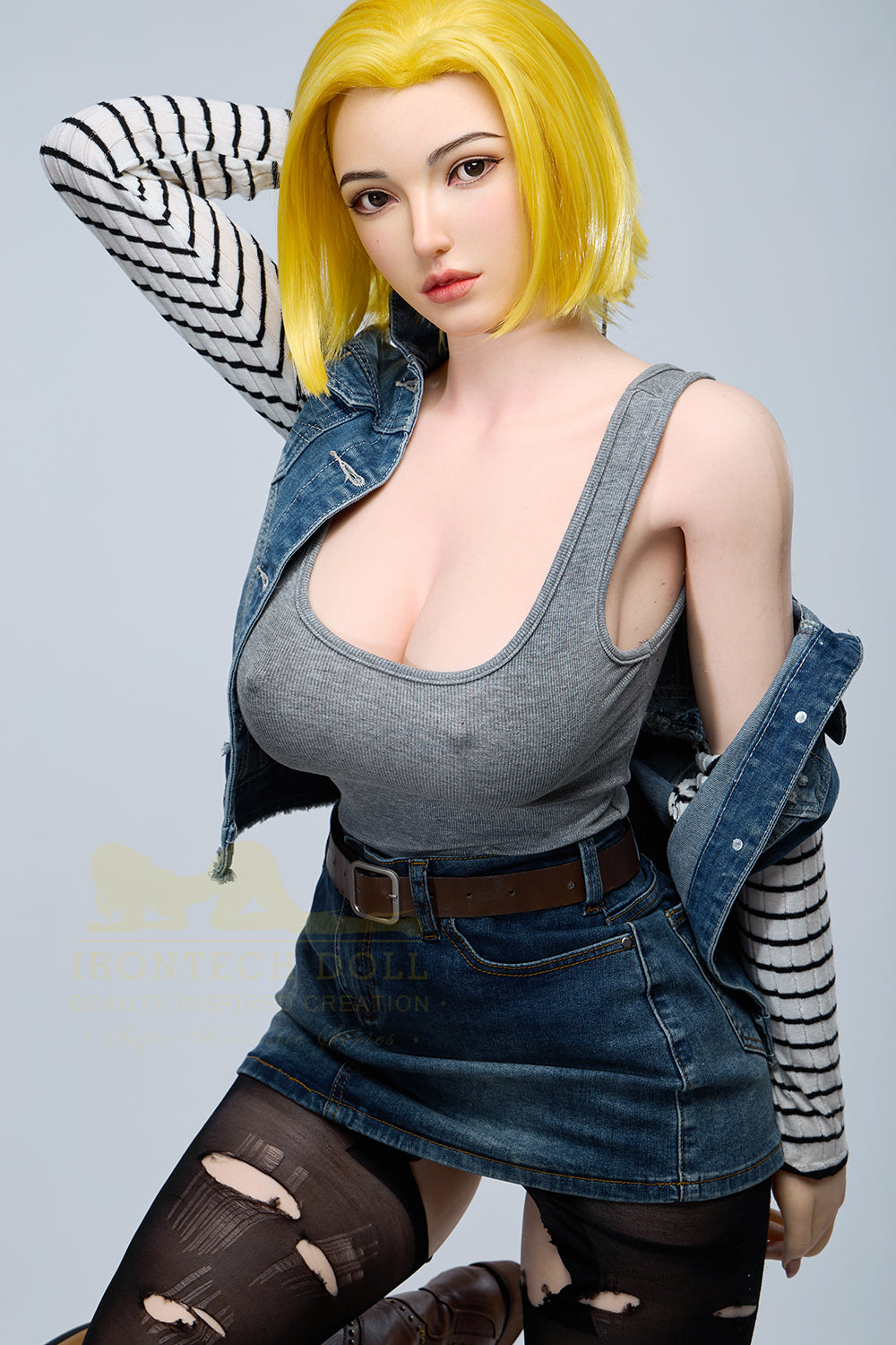 Irontechdoll Katie 159cm S41 Natural Skin Sex Doll Full Silicone Realistic Adult Love Doll