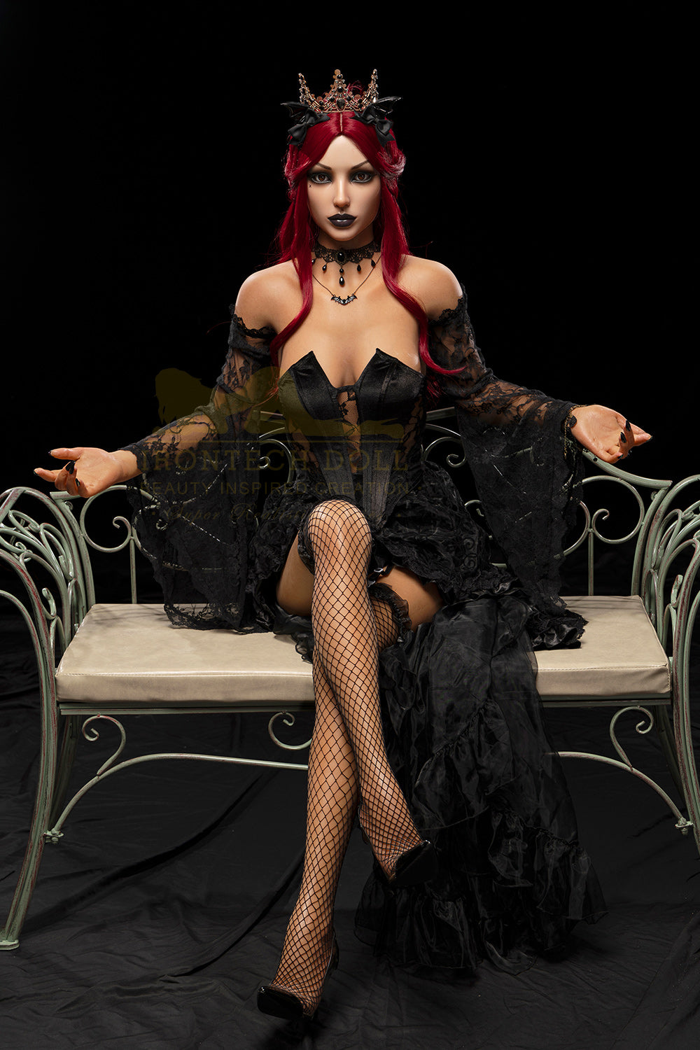 Irontechdoll Sybil 169cm Full Silicone Love Doll S47 Dark Tanned Realistic Adult Sex Doll
