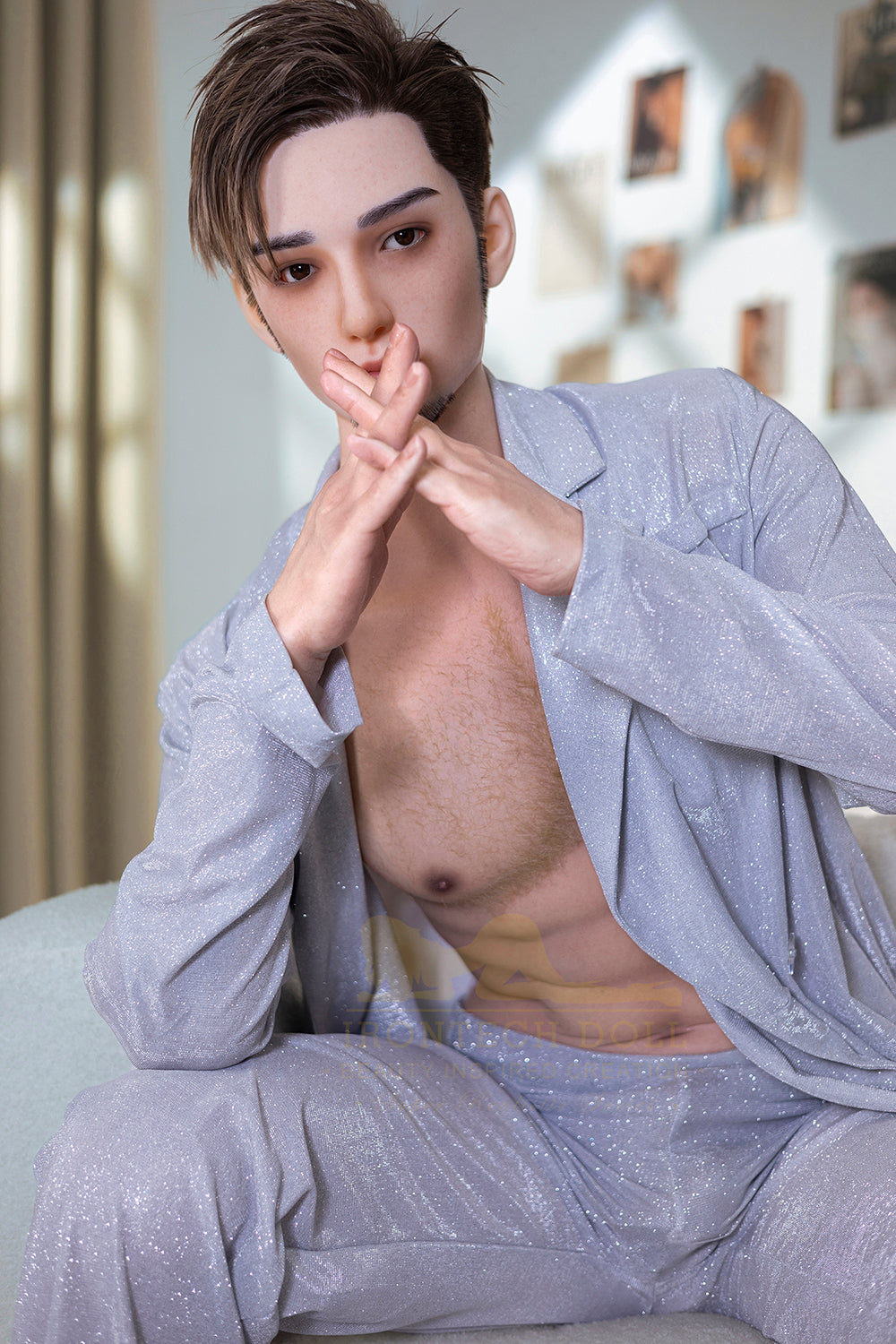 Irontechdoll John 170cm M10 Full Silicone Male Sex Doll Realistic Lady-killer Adult Male Love Doll