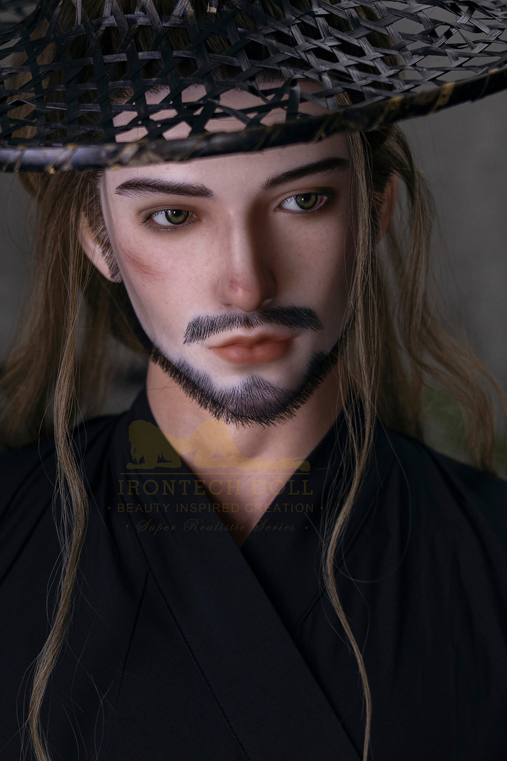 Irontechdoll John Plus 176m cM10 Full Silicone Male Adult Love Doll Handsome Period Costume Male Sex Doll