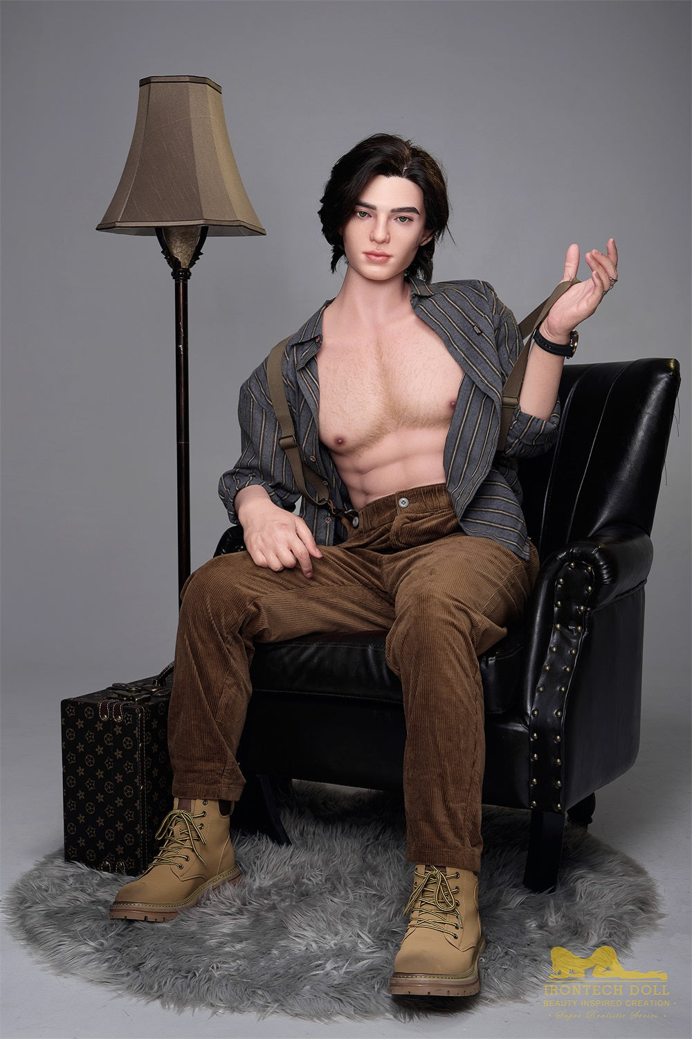 Irontechdoll 170cm M9 Lucas Male Sex Doll Full Silicone Male Doll Gay Love Doll