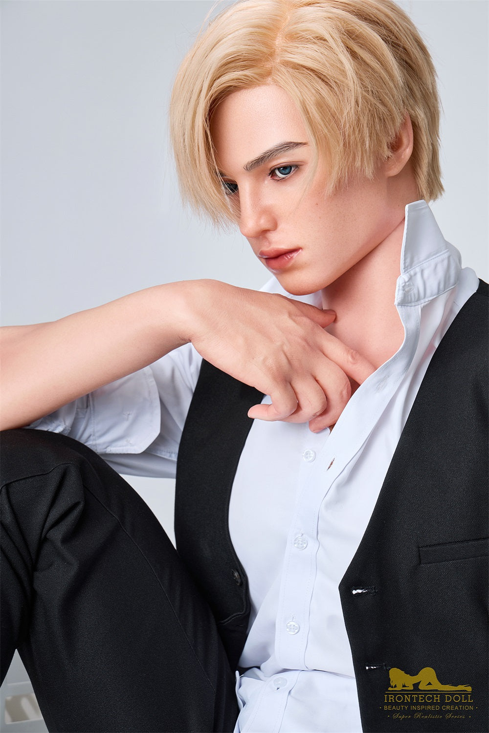 Irontechdoll 170cm M9 Lucas Plus Male Sex Doll Full Silicone Male Doll Gay Love Doll