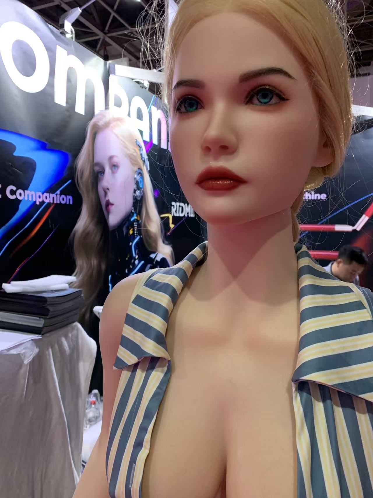2025 Germany Venus Expo Sample EU Stock - RIDMII Lumina 164cm K42 Unique Design Full Silicone ROS Sex Doll Oral Sex Adult Love Doll with Clothes