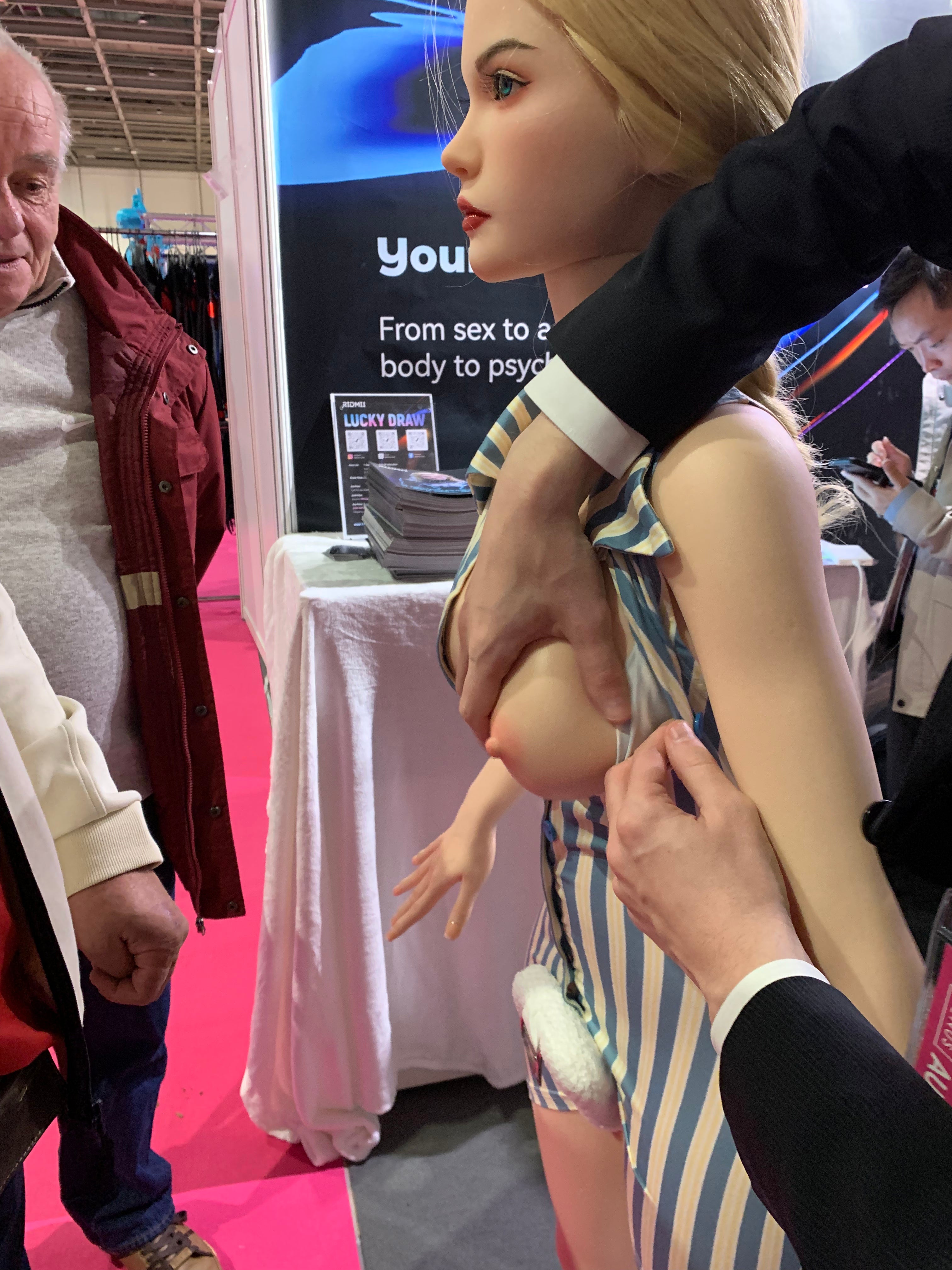 2025 Germany Venus Expo Sample EU Stock - RIDMII Lumina 164cm K42 Unique Design Full Silicone ROS Sex Doll Oral Sex Adult Love Doll with Clothes