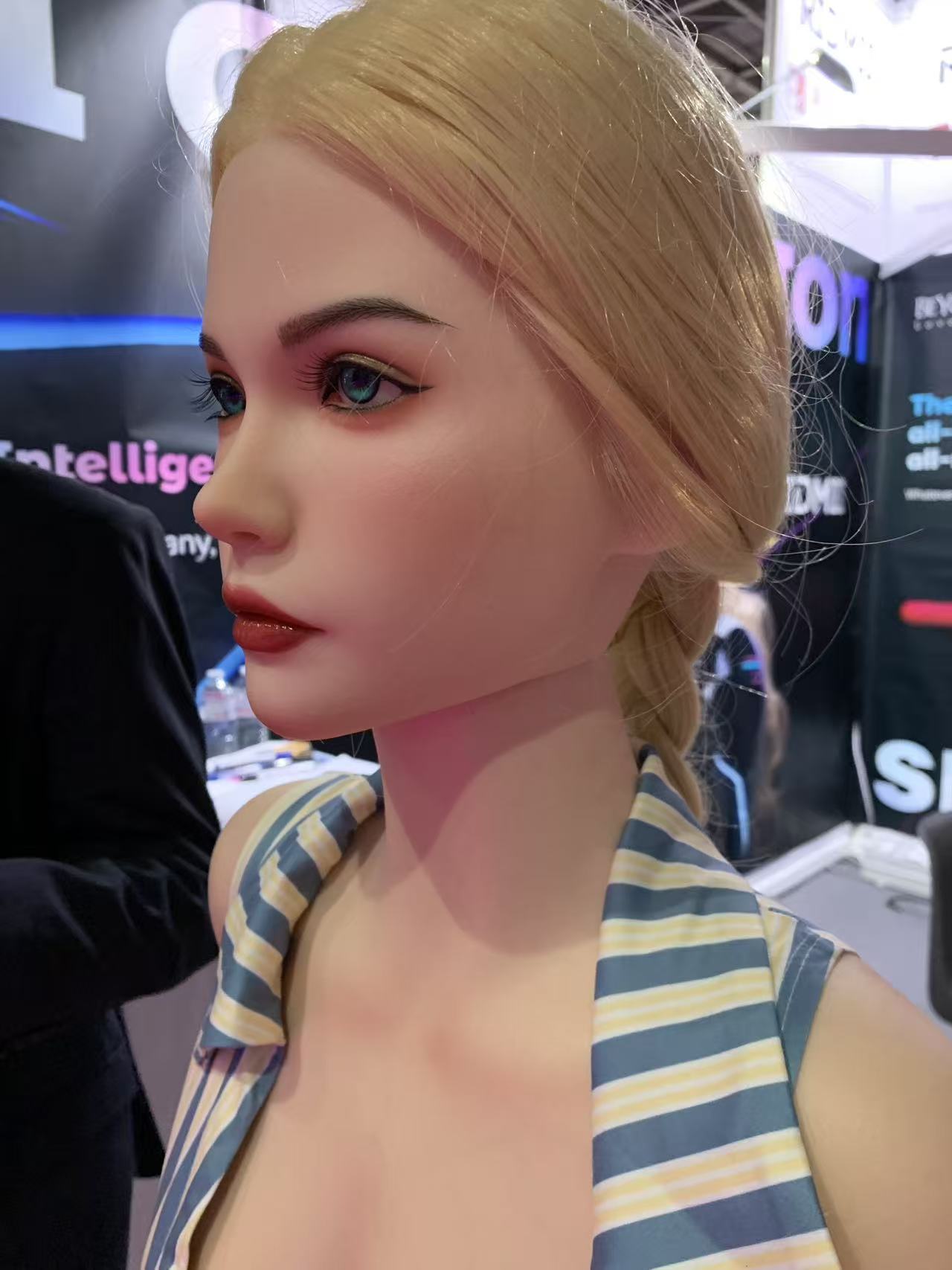 2025 Germany Venus Expo Sample EU Stock - RIDMII Lumina 164cm K42 Unique Design Full Silicone ROS Sex Doll Oral Sex Adult Love Doll with Clothes