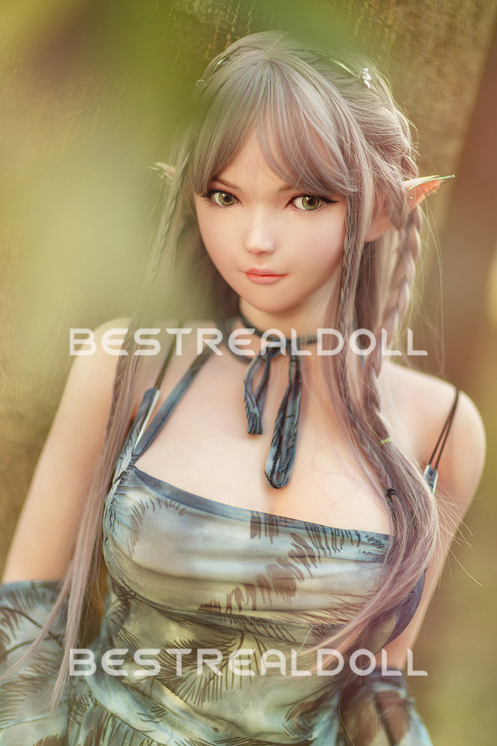 RIDMII Aggie Unique Design 163cm Genie Sex Doll Silicone Head Elf Big Breasts Adult Love Doll