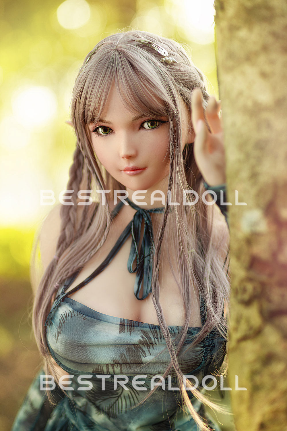 RIDMII Aggie Unique Design 163cm Genie Sex Doll Silicone Head Elf Big Breasts Adult Love Doll