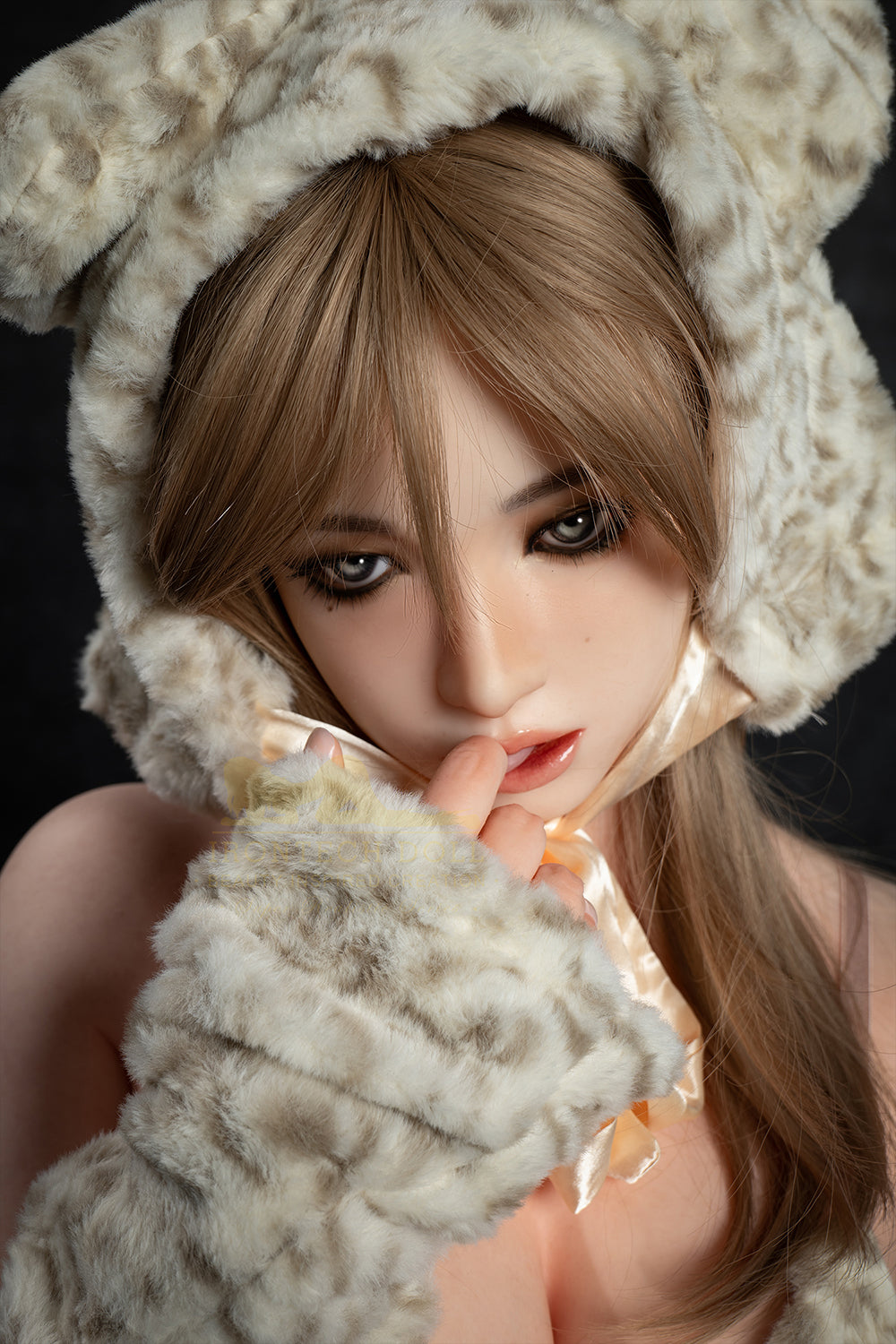 Irontechdoll Hallie 164cm ROS37 Big Boobs Full Silicone Sex Doll ROS Head Natural Skin Movable Jaw Oral Sex Love Doll