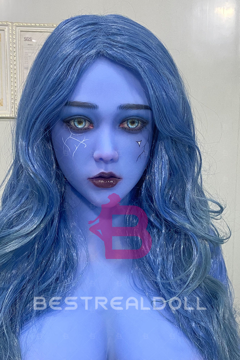 EU Stock - Nocturne Plus 160cm #225 Blue Skin TPE Sex Doll Big Breasts Fantasy TPE Adult Love Doll