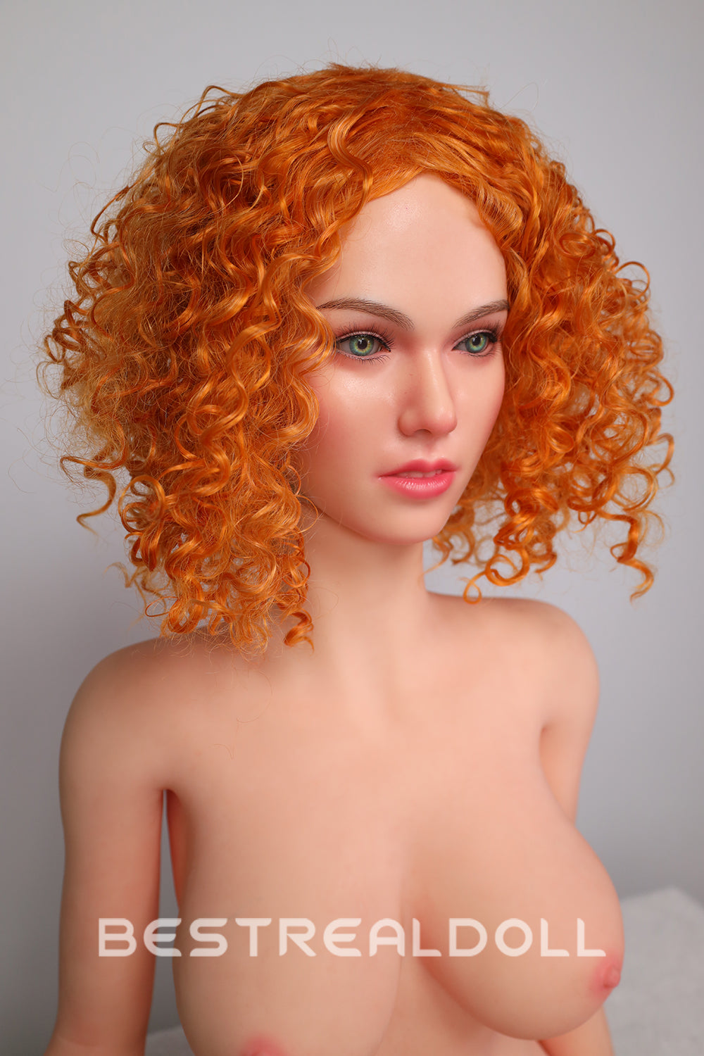 US Stock - RIDMII Jordi Unique Design Silicone Head European Style Sex Doll TPE Body Jelly Breasts Adult Love Doll with Wig
