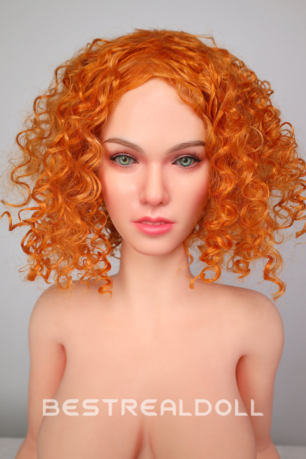 RIDMII Jordi Unique Design Silicone Head European Style Sex Doll TPE Body Jelly Breasts Adult Love Doll with Wig