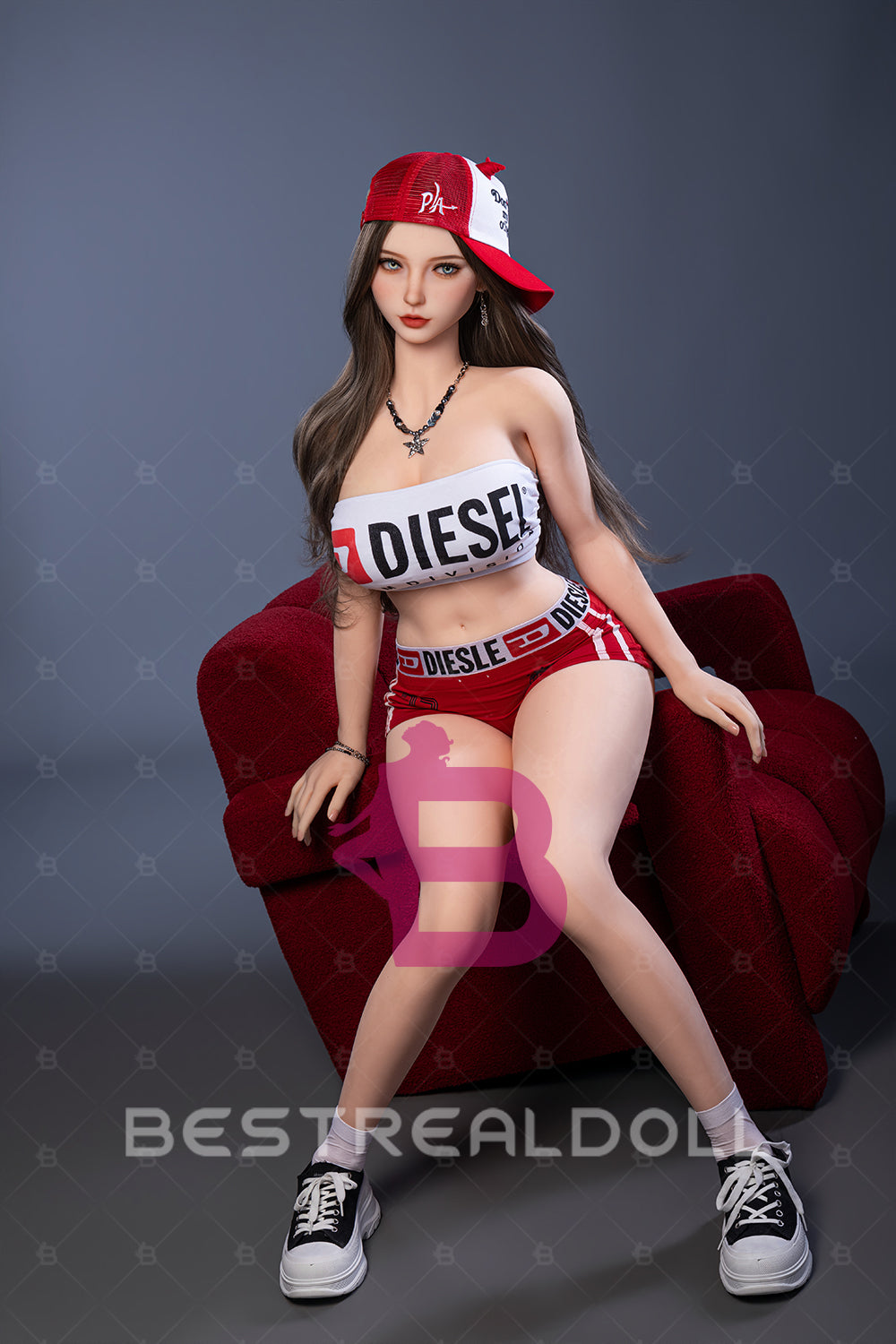 US Stock - YAMIEE Nyra 163cm SNK47 Unique Design Big Boobs TPE Sex Doll Natural Skin TPE Love Doll (Free 2ND Head)