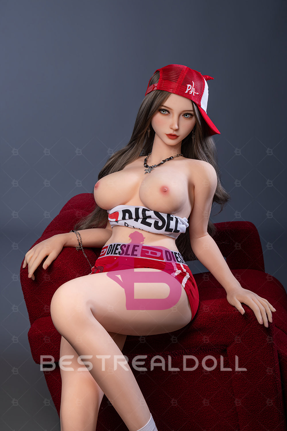 US Stock - YAMIEE Nyra 163cm SNK47 Unique Design Big Boobs TPE Sex Doll Natural Skin TPE Love Doll (Free 2ND Head)