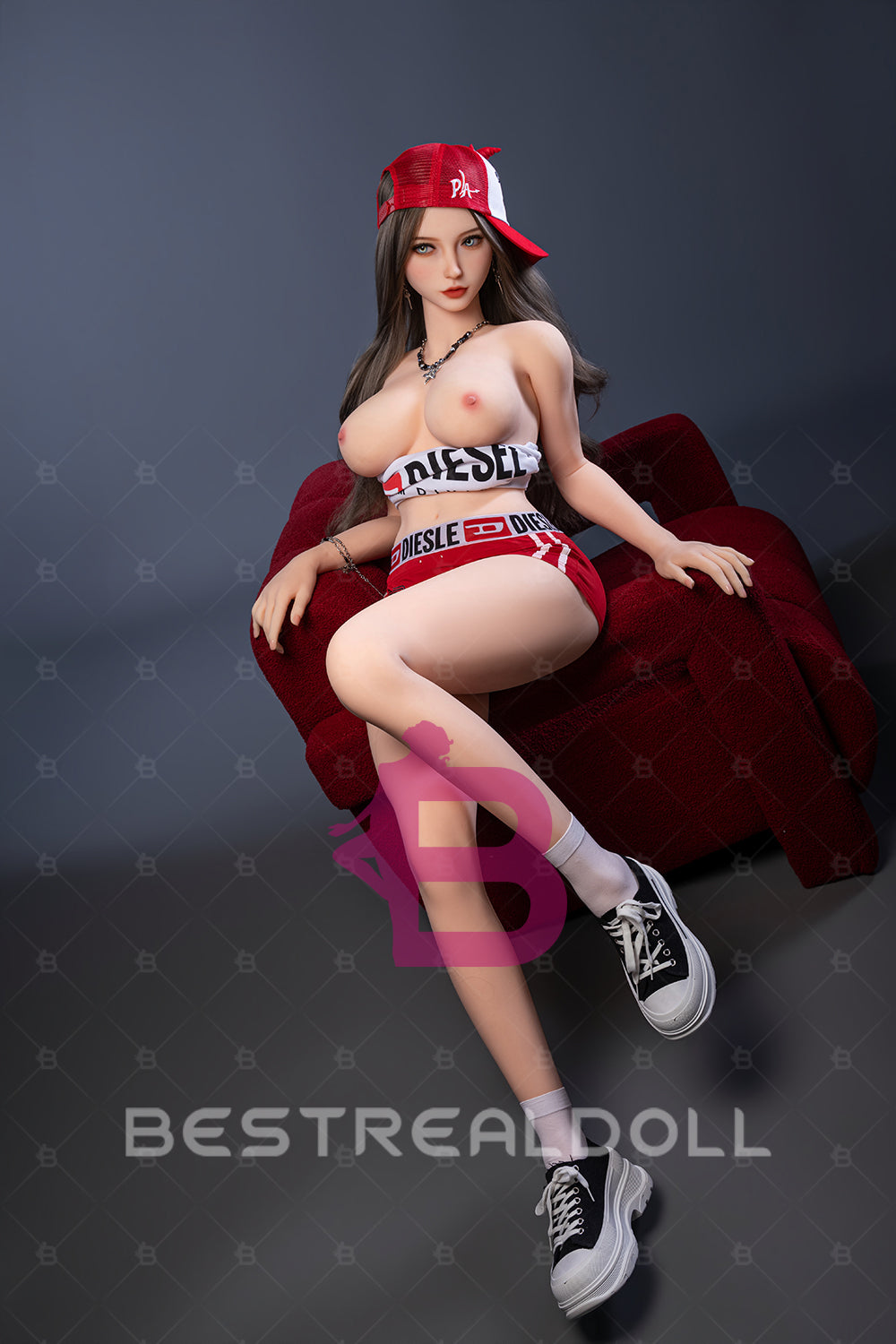 US Stock - YAMIEE Nyra 163cm SNK47 Unique Design Big Boobs TPE Sex Doll Natural Skin TPE Love Doll (Free 2ND Head)