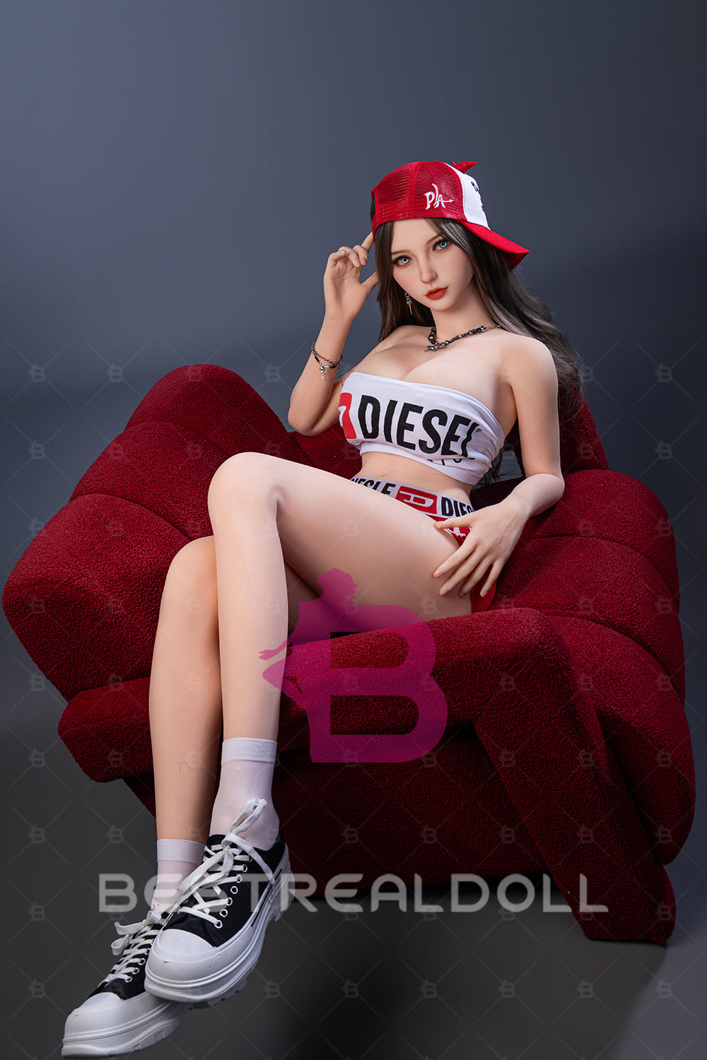 US Stock - YAMIEE Nyra 163cm SNK47 Unique Design Big Boobs TPE Sex Doll Natural Skin TPE Love Doll (Free 2ND Head)