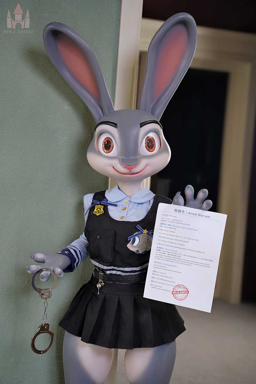 168cm Rabbitty Full Silicone Bunny Anime ROS Sex Doll Role Play Realistic Small Breasts Rabbit Adult Silicone Oral Sex Love Doll with Movable Jaw