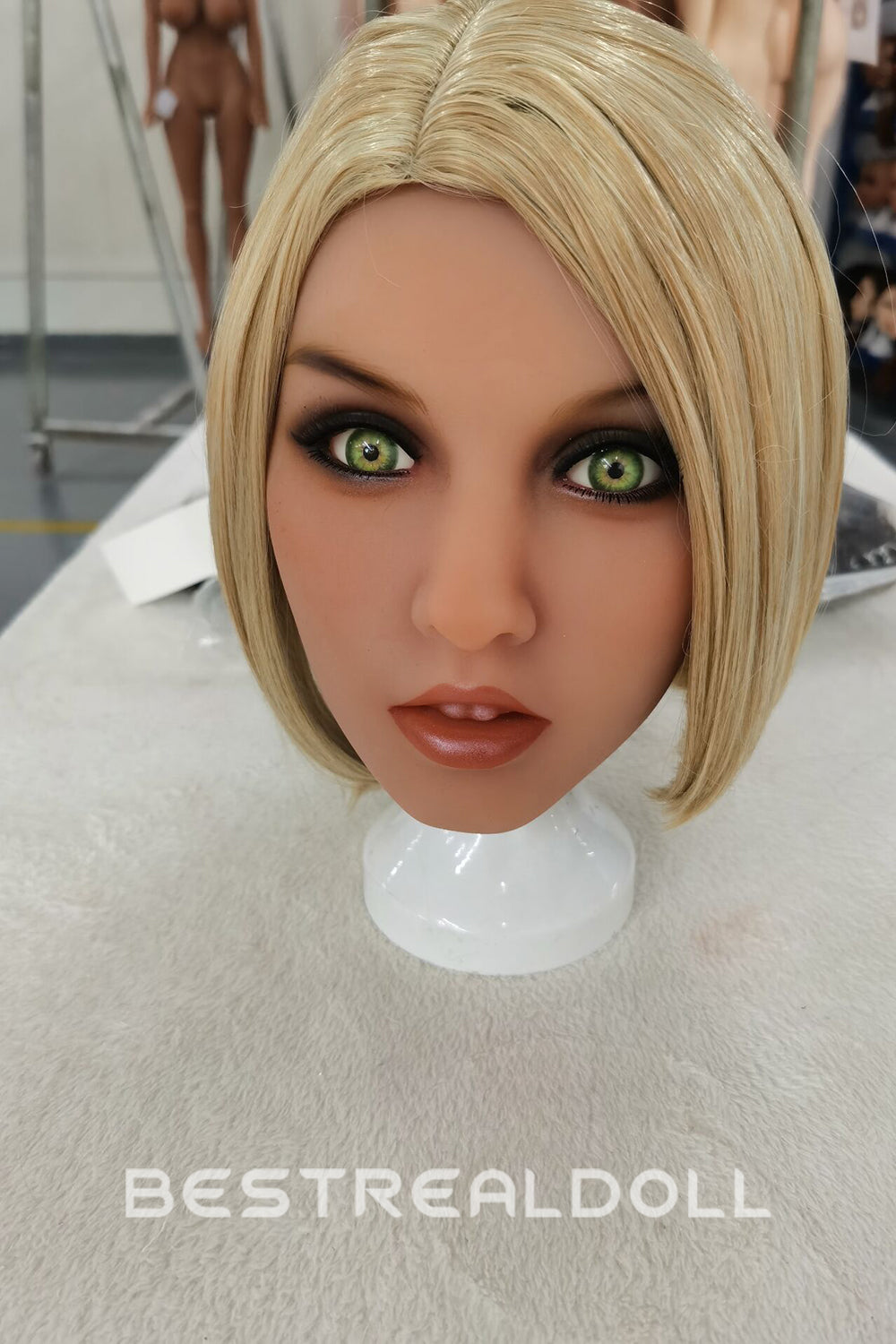 US Stock - Aurora 157cm #149 Head Small Breasts Real Love Doll Short Hair Cool Woman TPE Sex Doll