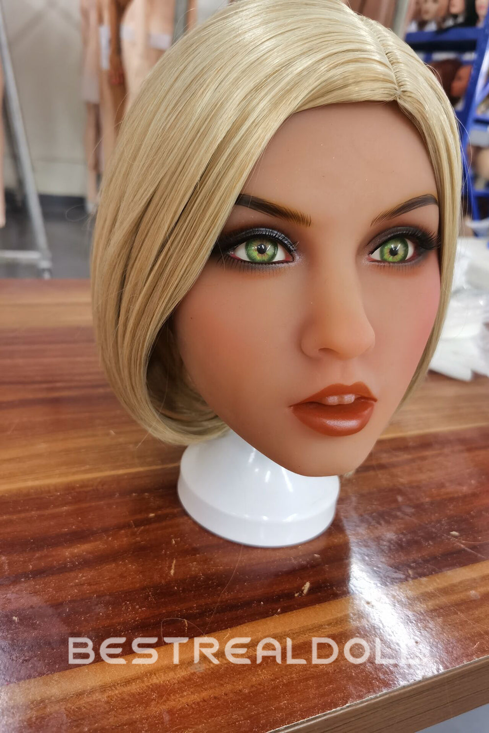 US Stock - Aurora 157cm #149 Head Small Breasts Real Love Doll Short Hair Cool Woman TPE Sex Doll