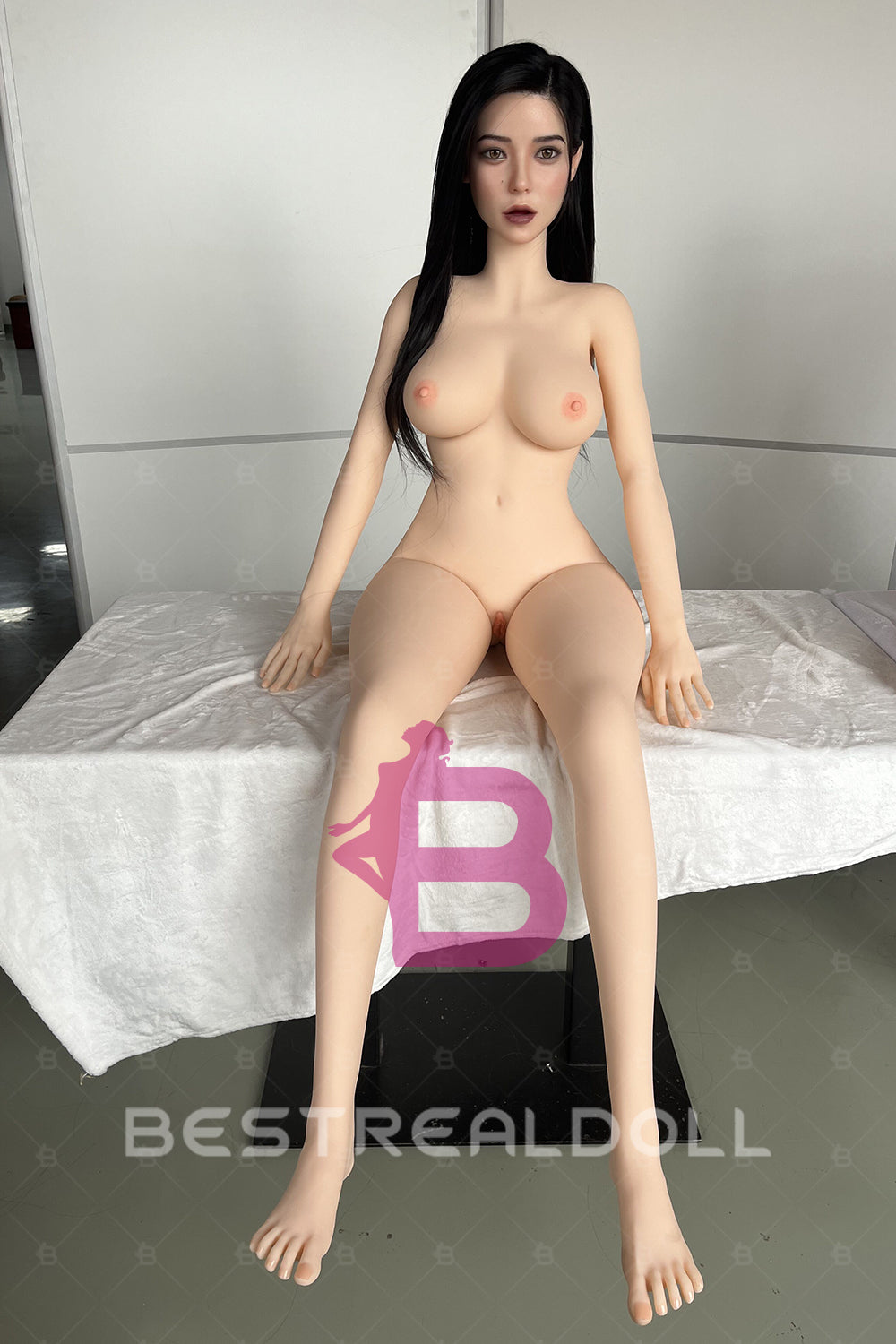 US Stock - Angie Silicone Blowjob Sex Doll TPE Body Oral Sex Small Boobs Love Doll