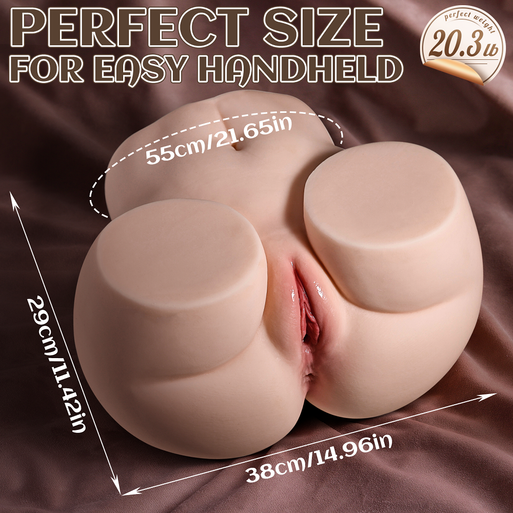US Stock - Lifelike Sexy Butt Torso Sex Doll Natural Skin TPE Ass Doll Sex Doll Torso