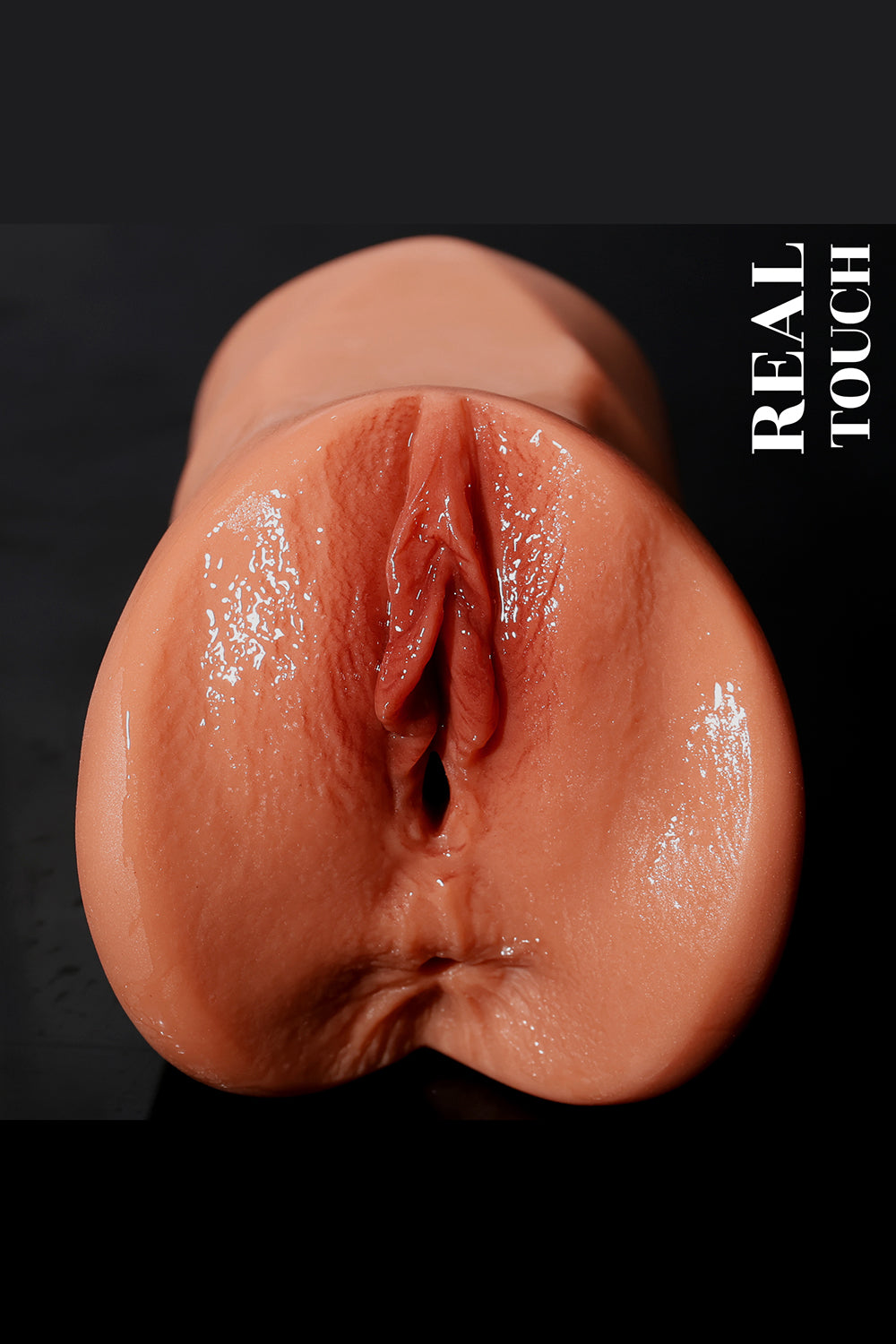 US Stock - 2 In 1 Fleshlight Mastubator MQ058 Tanned Skin Sex Torso Doll TPE Vagina Torso