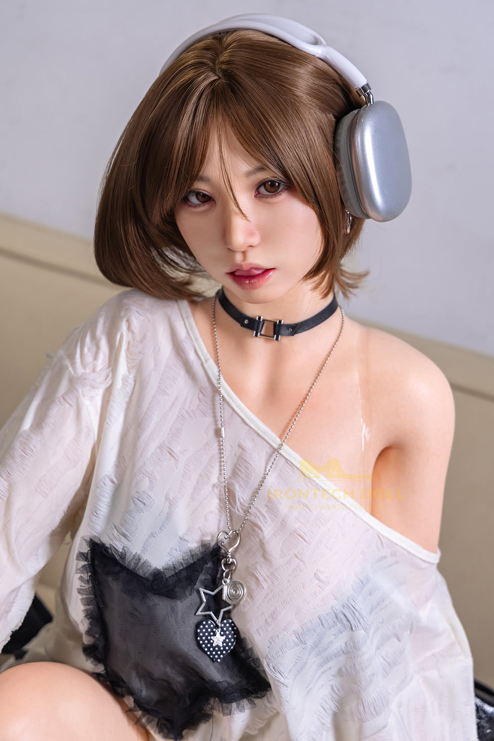 US Stock - Irontechdoll Seraphina Plus 165cm T S20 Full Silicone ROS Max Adult Sex Doll Big Breasts Natural Skin Oral Sex Doll