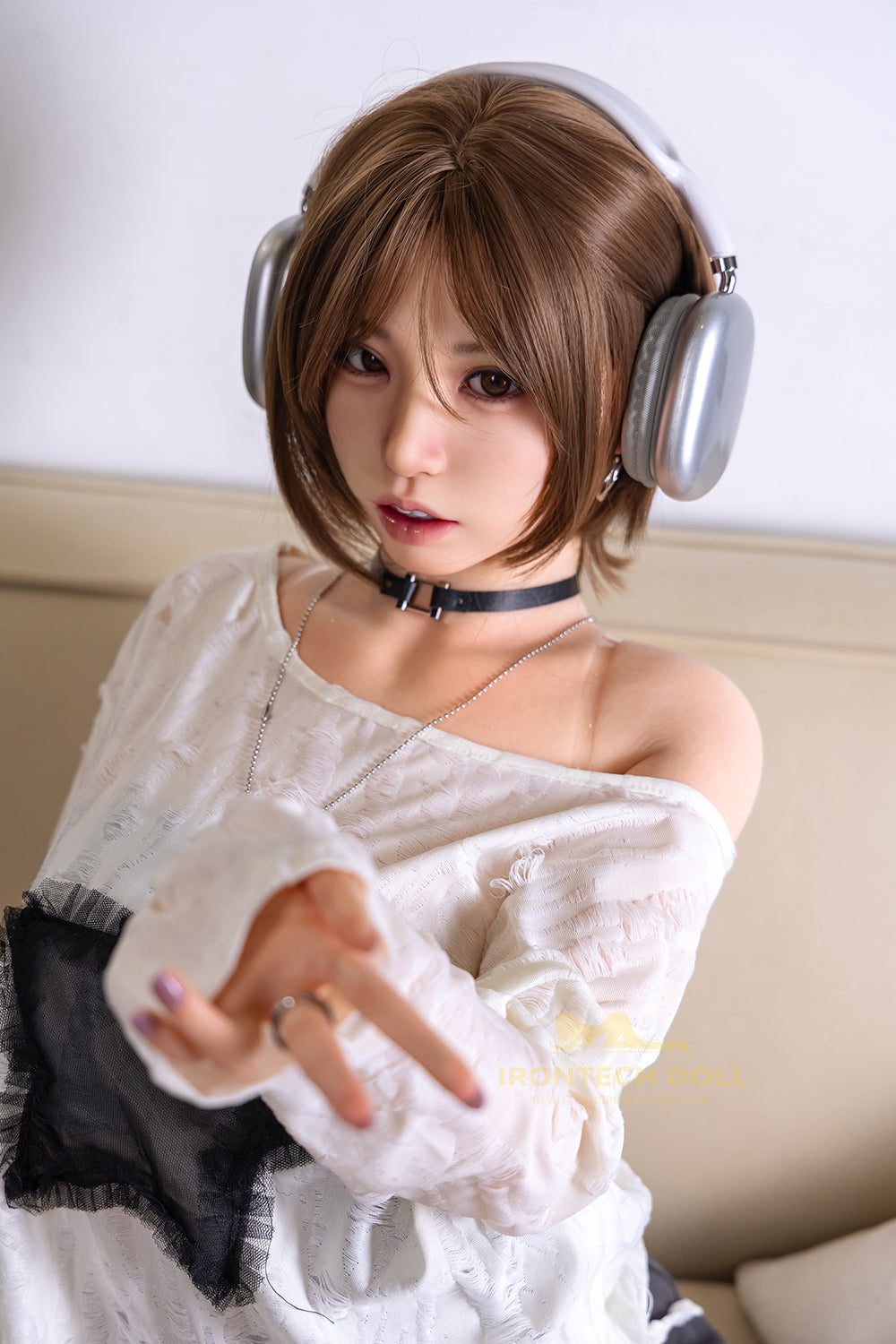 US Stock - Irontechdoll Seraphina Plus 165cm T S20 Full Silicone ROS Max Adult Sex Doll Big Breasts Natural Skin Oral Sex Doll