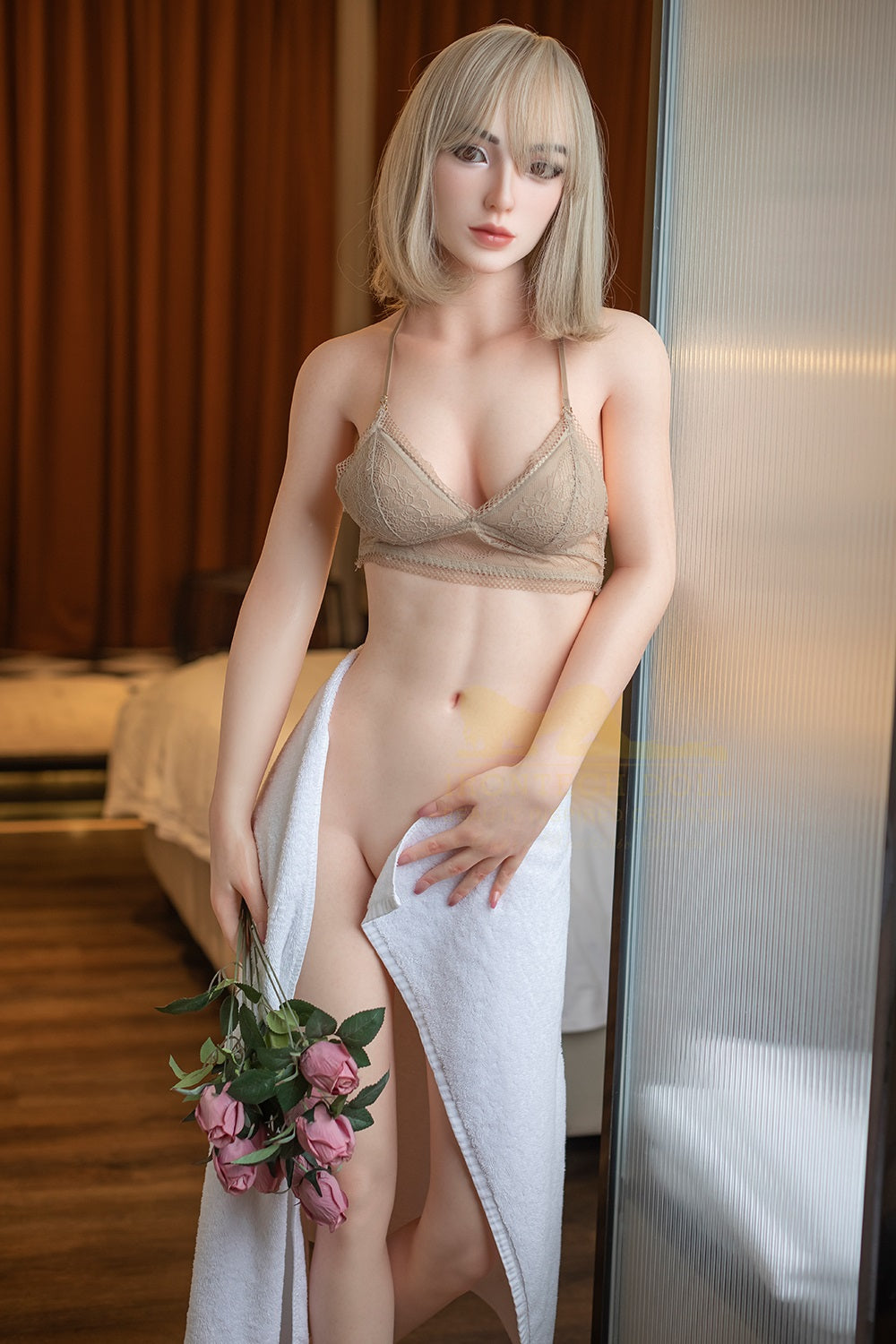 Irontechdoll Brandi 167cm S47 Full Silicone with Wig Realistic Sex Doll Natural Skin Adult Love Doll
