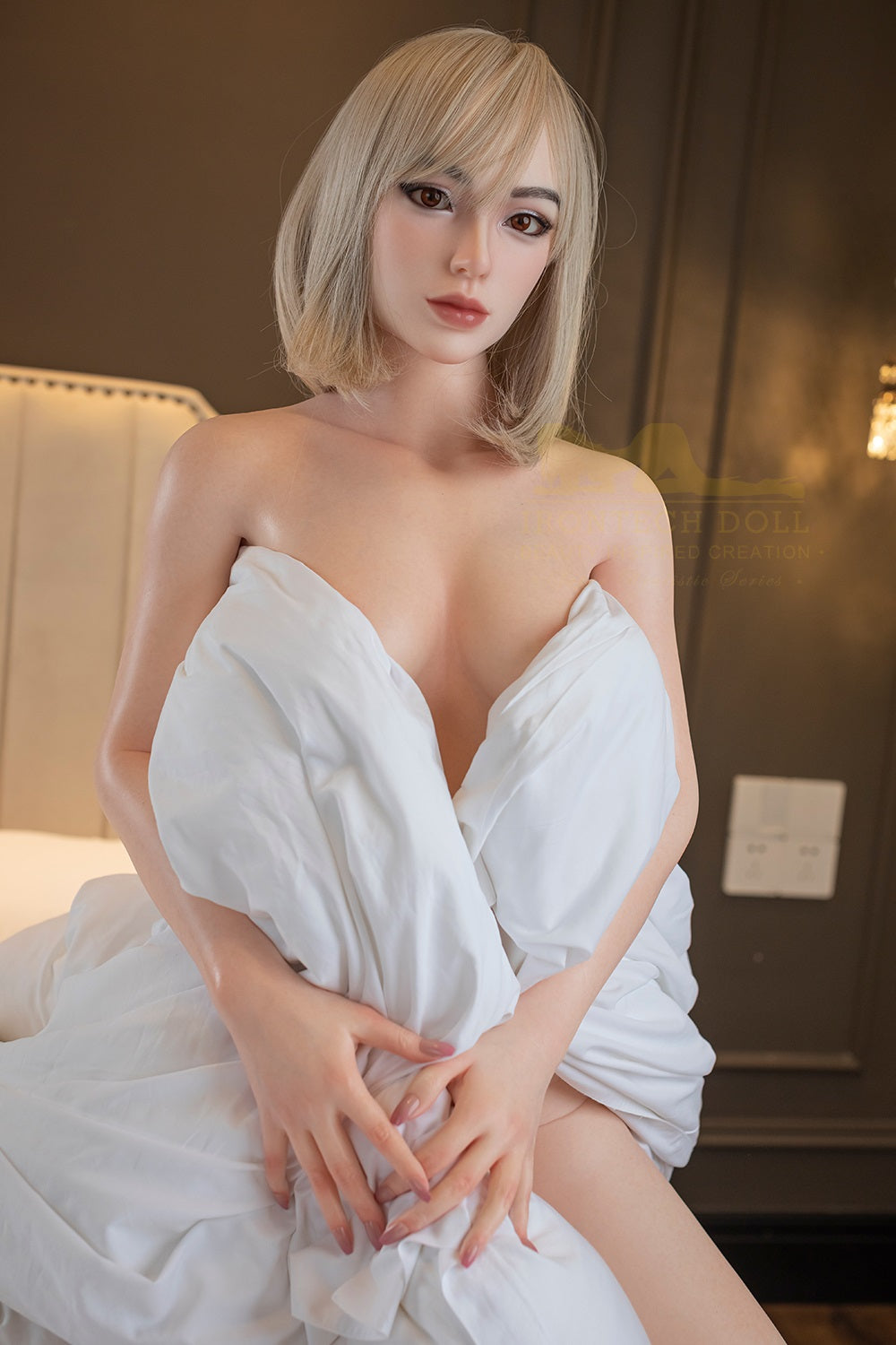 Irontechdoll Brandi 167cm S47 Full Silicone with Wig Realistic Sex Doll Natural Skin Adult Love Doll