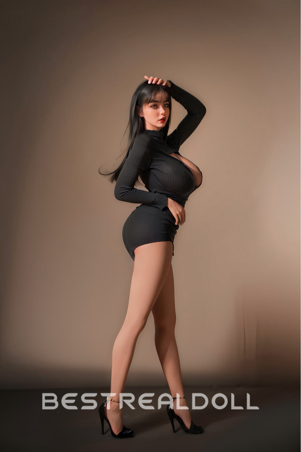 CA Stock - RIDMII Danica Plus Unique Design 161cm #468 Realistic BBW Sex Doll Silicone ROS Head Movable Jaw Adult Love Doll TPE Body