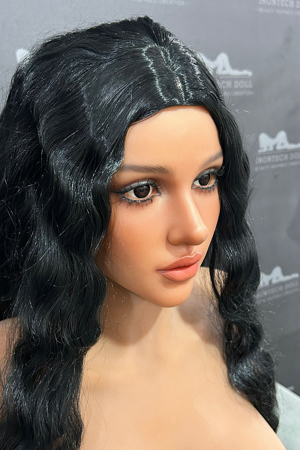EU Stock - Sigafundoll SG2/SG3 159cm Dark Tanned Body Sex Doll Sexy Boobs Silicone Head TPE Adult Love Doll