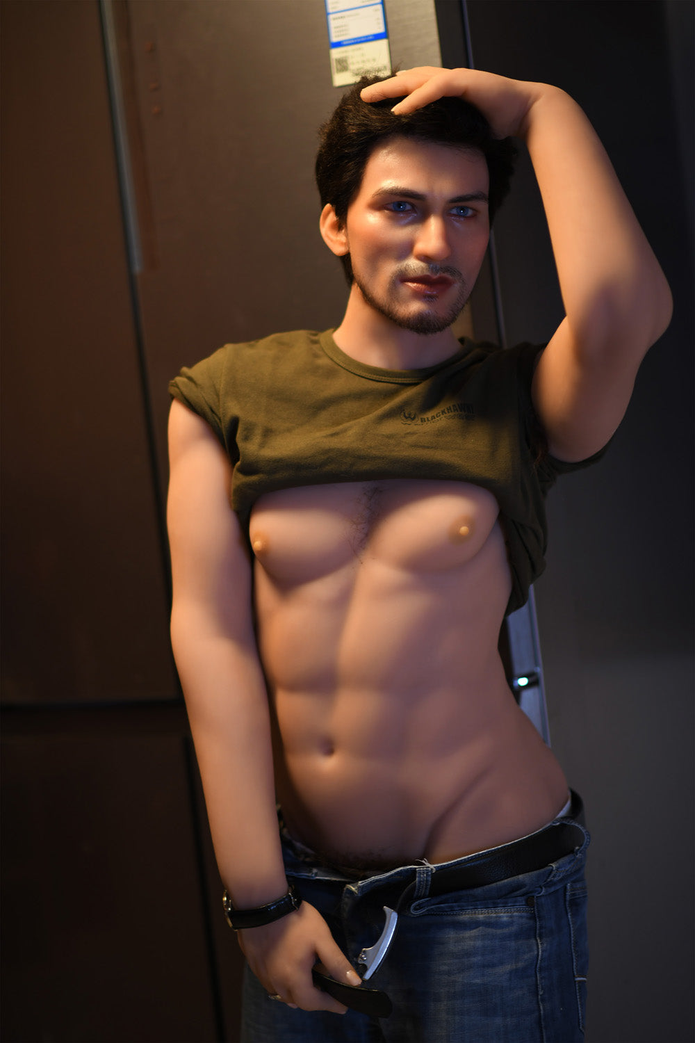 Male Sex Doll Kaven 170cm with #SILICONE HEAD TPE Body Male Love Doll