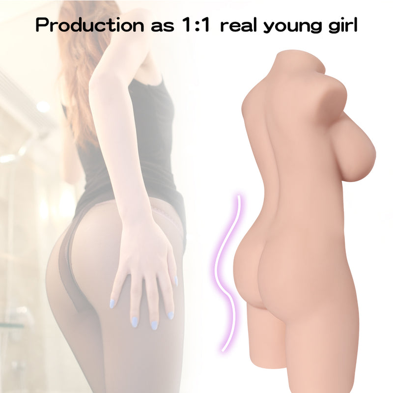 US Stock - RIDMII Torso Sex Doll SQ-MA20019-1 Half Body Love Doll