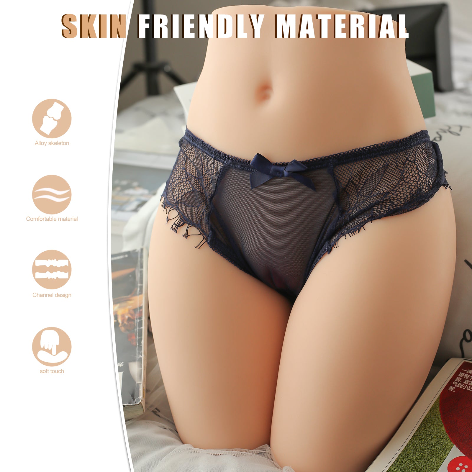 Realistic Sexy Ass Doll SQ-MA30013 Torso TPE Sex Doll Adult Love Doll Torso Ass