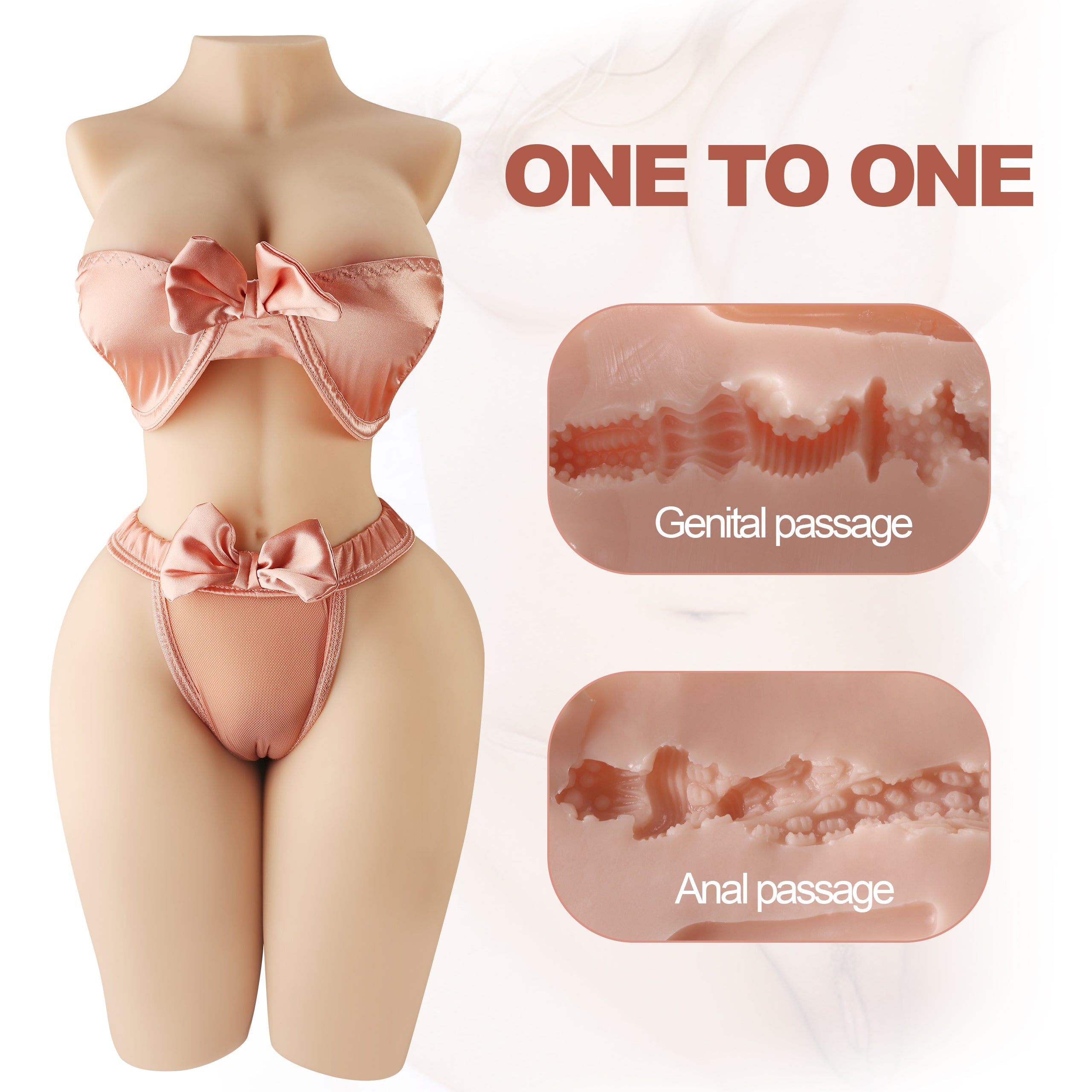 US Stock - Doll SQ-MA20041 Torso Sex Doll TPE Adult Love Doll