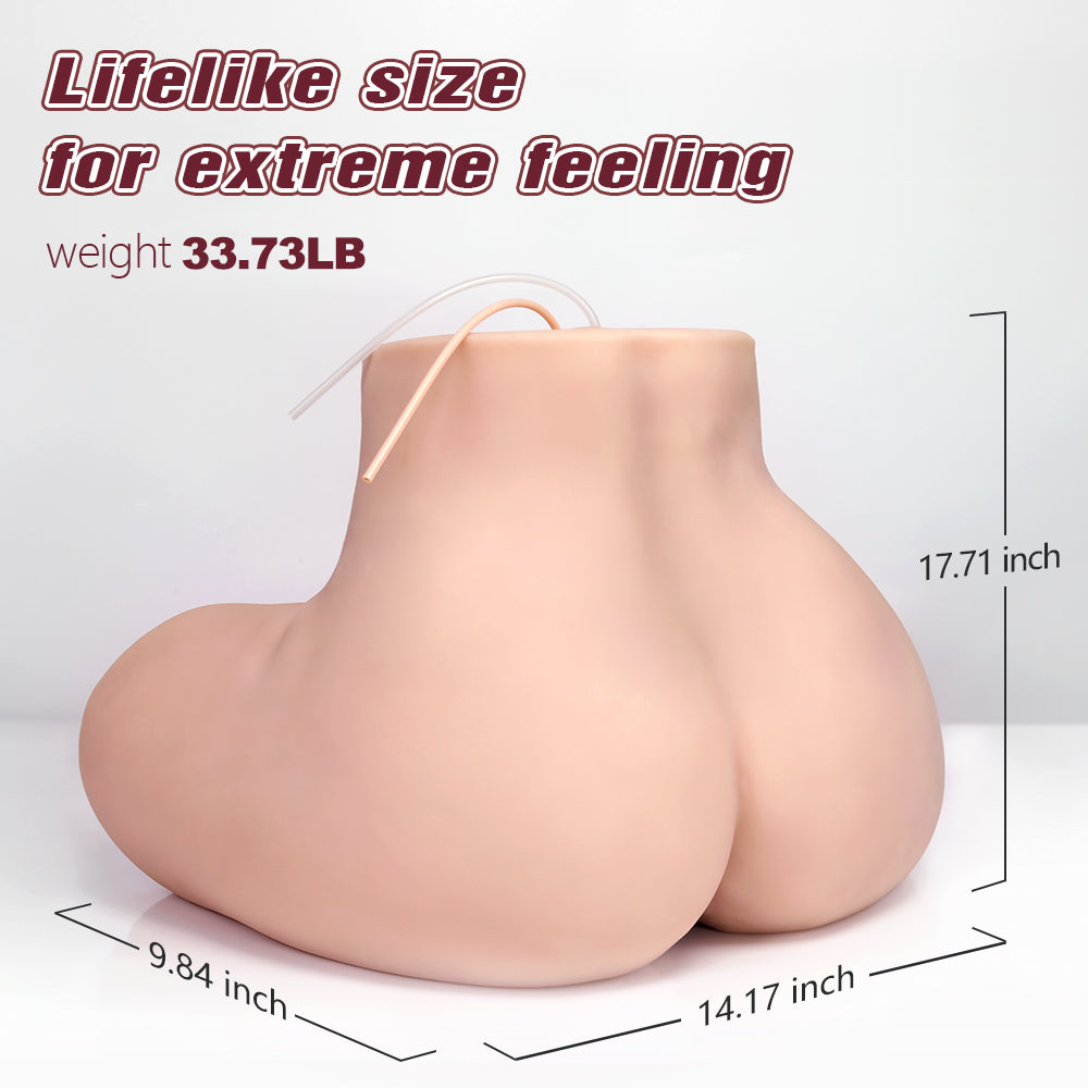 US Stock - Torso Ass Electric Sucking Sex Ass Doll SQ-MAS50055V