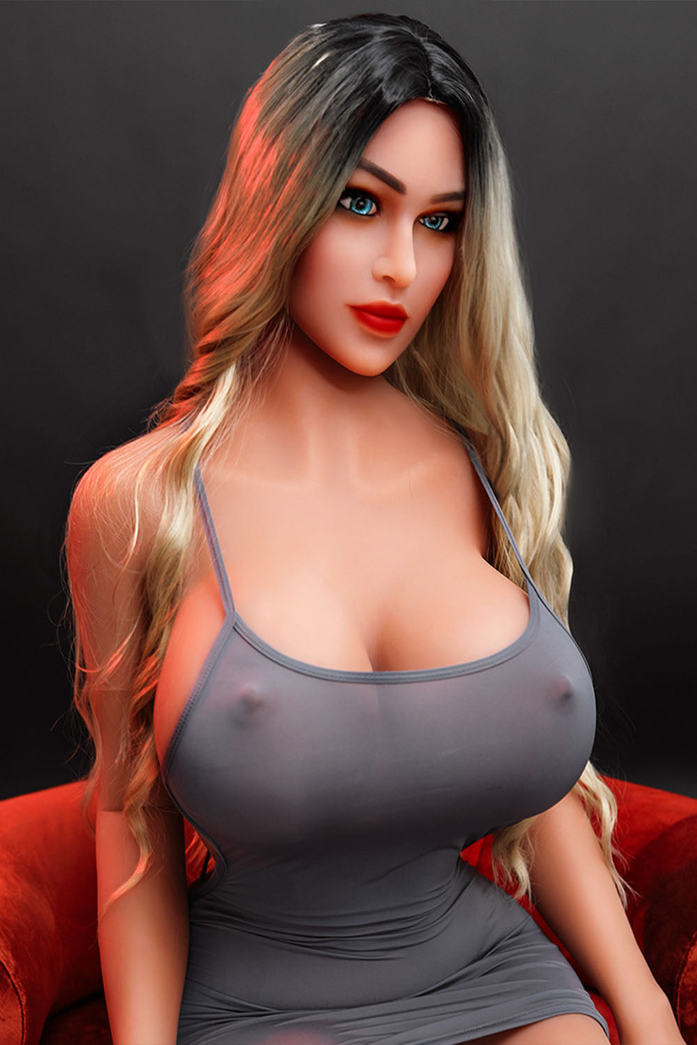 US Stock - Lois 158cm 126 Head Big Breasts TPE Love Doll Sexy Lady Doll BBW Sex Doll