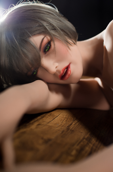 Melanie 160cm with #27 Short Hair Realistic Sex Doll TPE Adult Love Doll