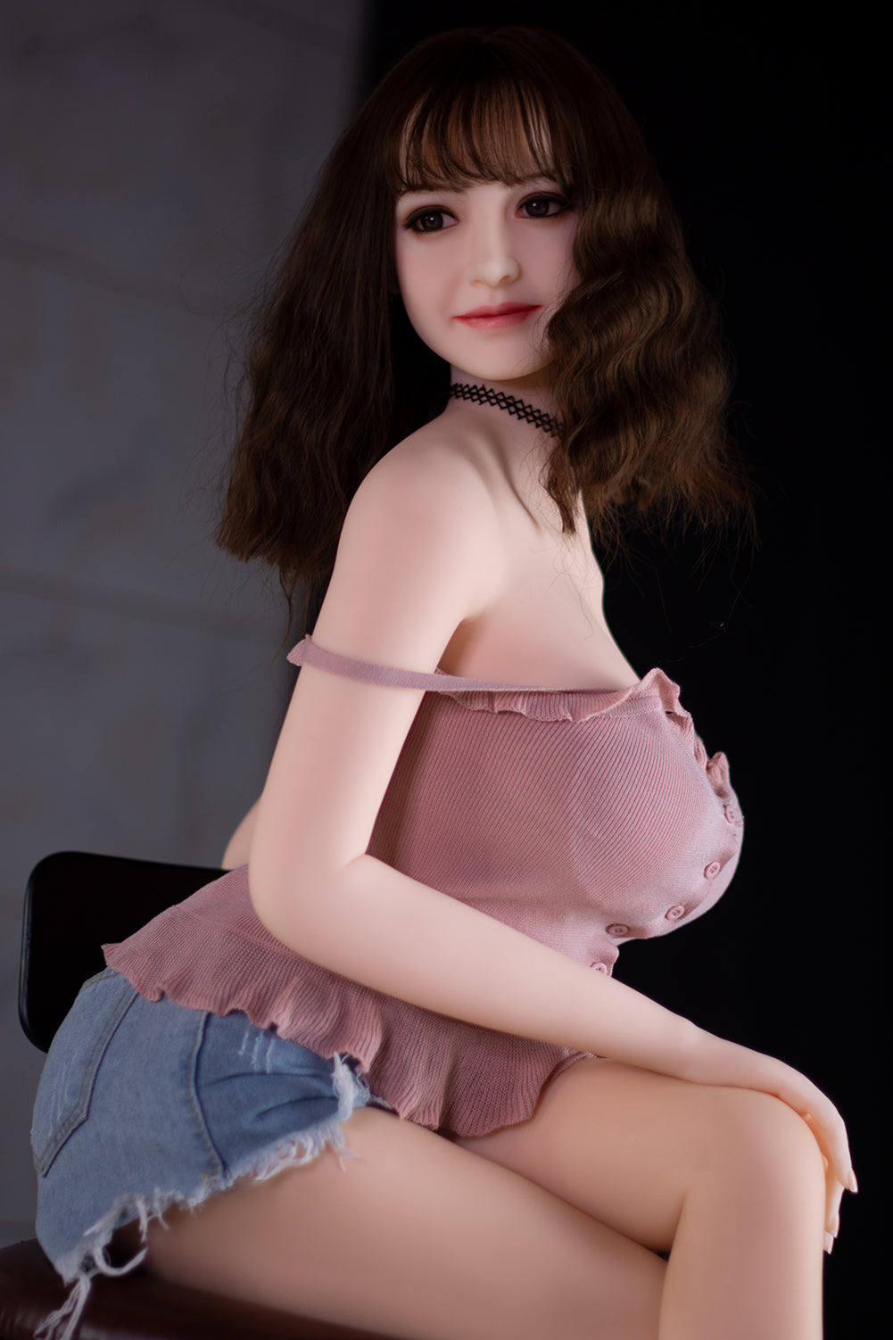 Annette 158cm #179 Head fullsize Huge Breast Adult Love Doll Realistic TPE Sex Doll