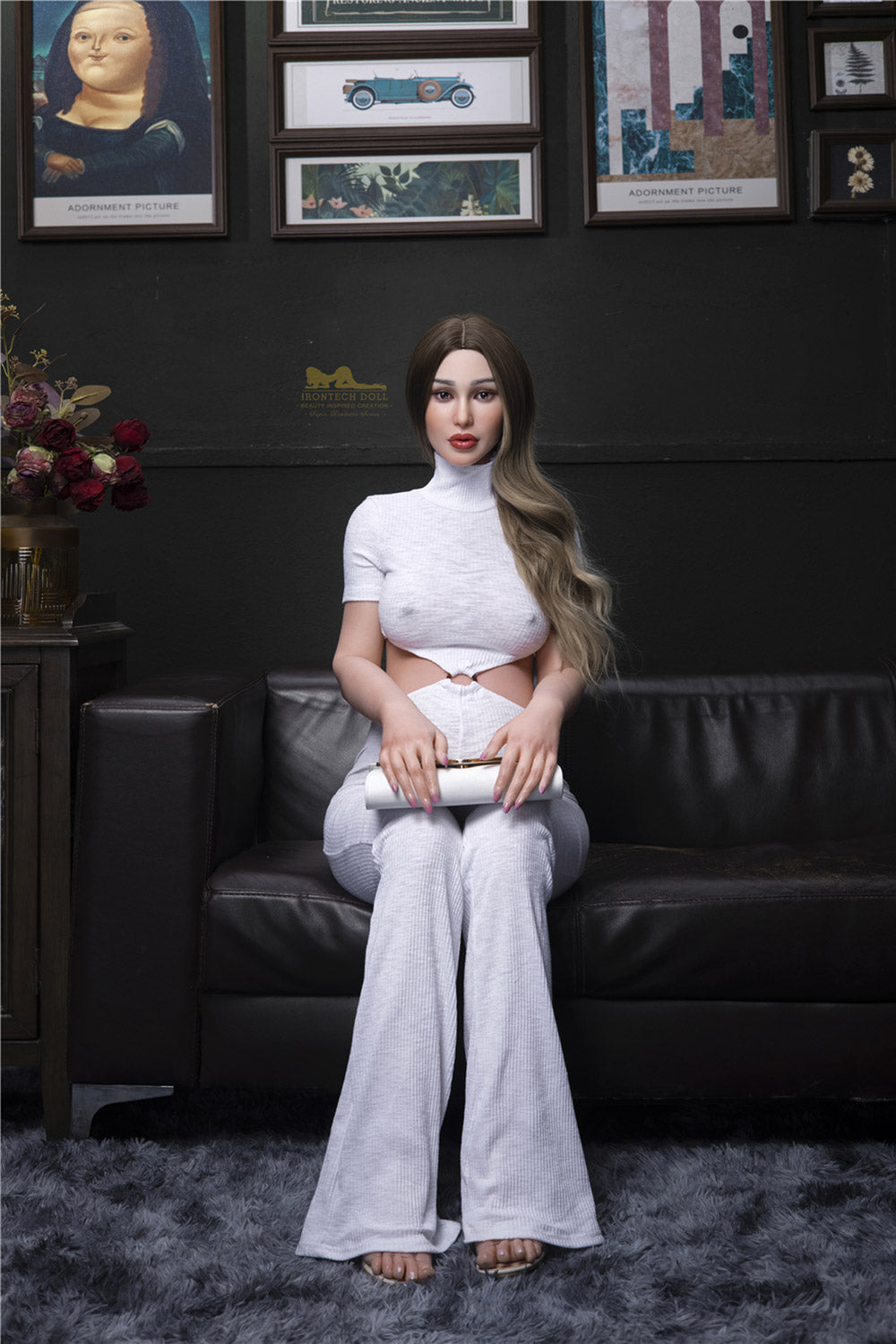Ally 158cm Full Silicone Sex Doll Big Belly Woman Realistic Pregnant Love Doll