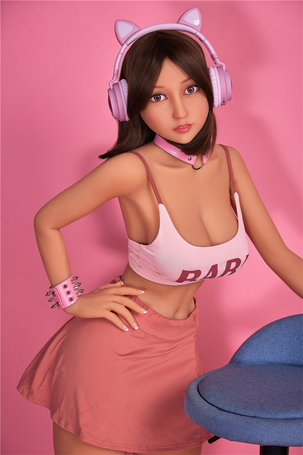US Stock - Irontechdoll Miyin 153cm #70 Head Big Boobs Adult Love Doll TPE Sex Doll