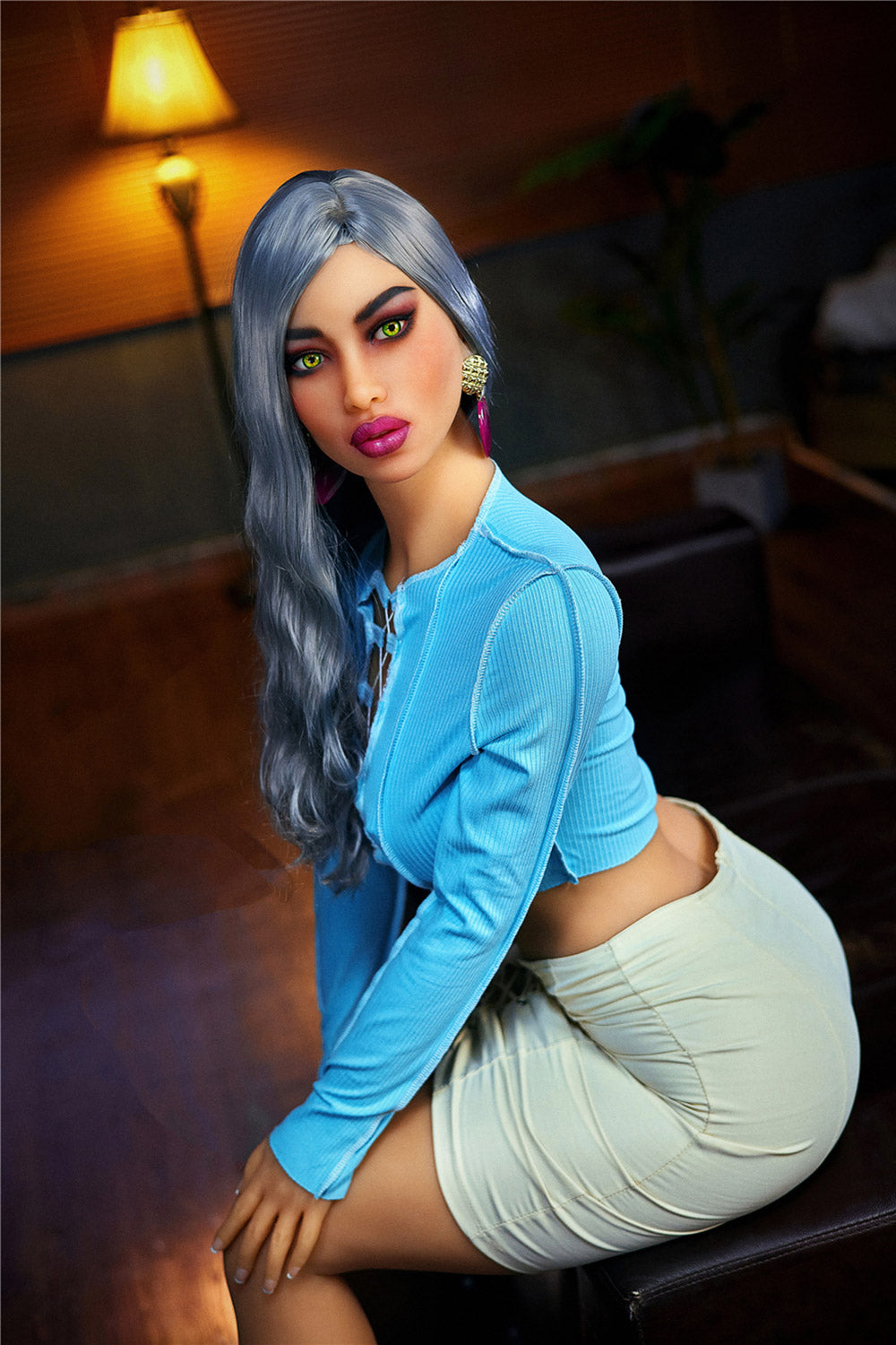 US Stock - Irontechdoll Plus Lola Realistic TPE Sex Doll 164cm #101 Medium Boobs Adult Love Doll