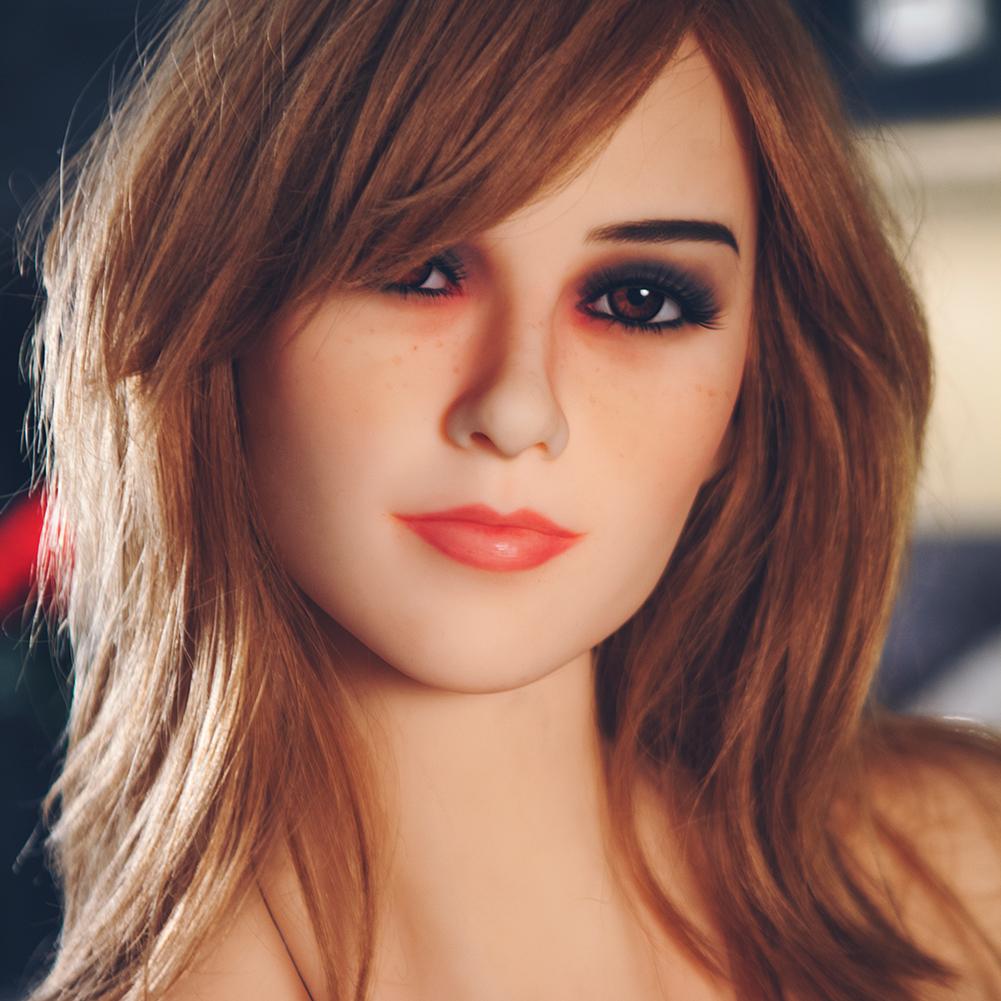 US Stock- Caroline 160cm #114-3 Head Real-Life Sex Perfect Small Breasts TPE Sex Doll Girlfriend