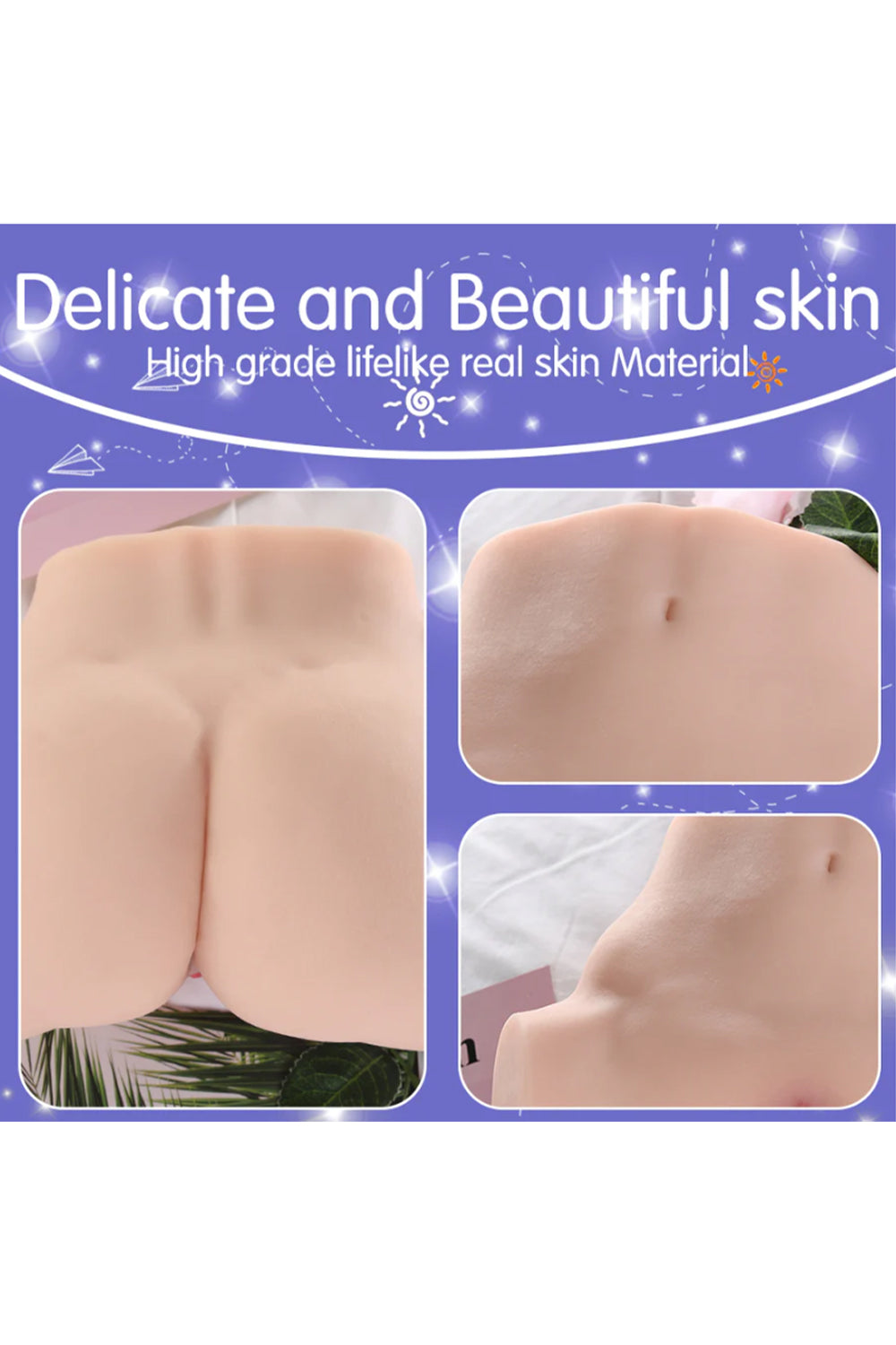 US In Stock - Sexy Cheap Ass Torso TPE Sex Doll US In Stock - Sexy Cheap Ass Torso TPE Sex Doll