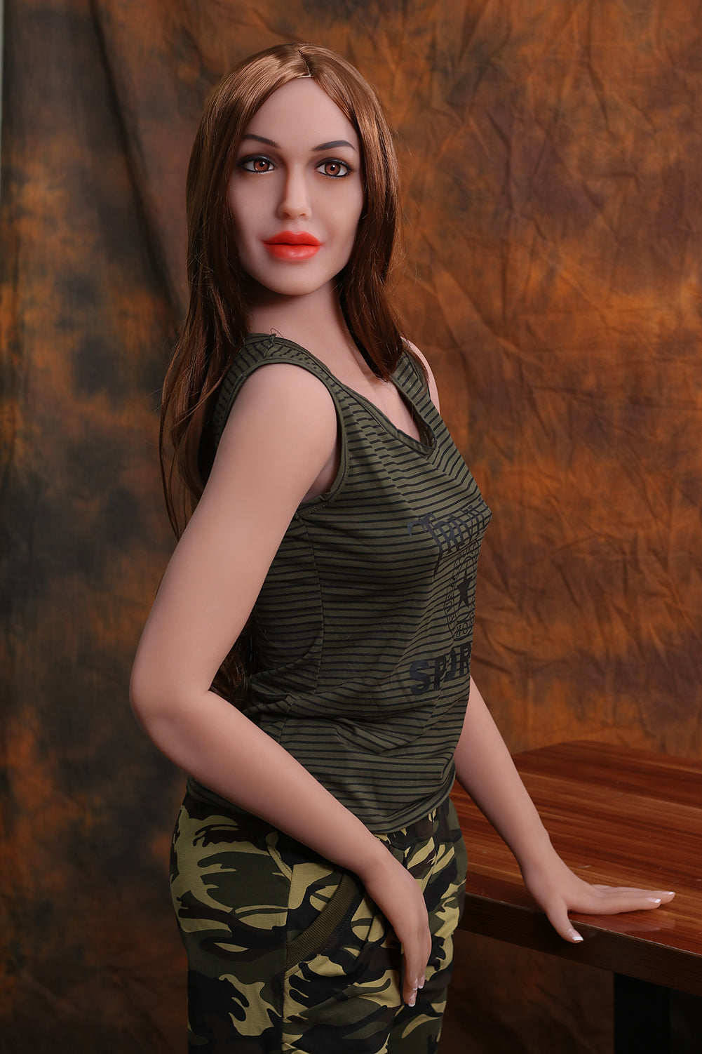 Catherine 160cm #98 Head Real-Life Strong Muscular Sex Doll TPE Adult Love Doll